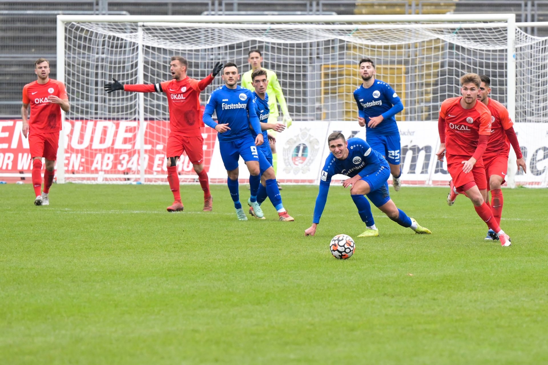 KSV Hessen Kassel, Bahlinger SC, Regionalliga Südwest, Saison 2021/22, Endstand 1:1