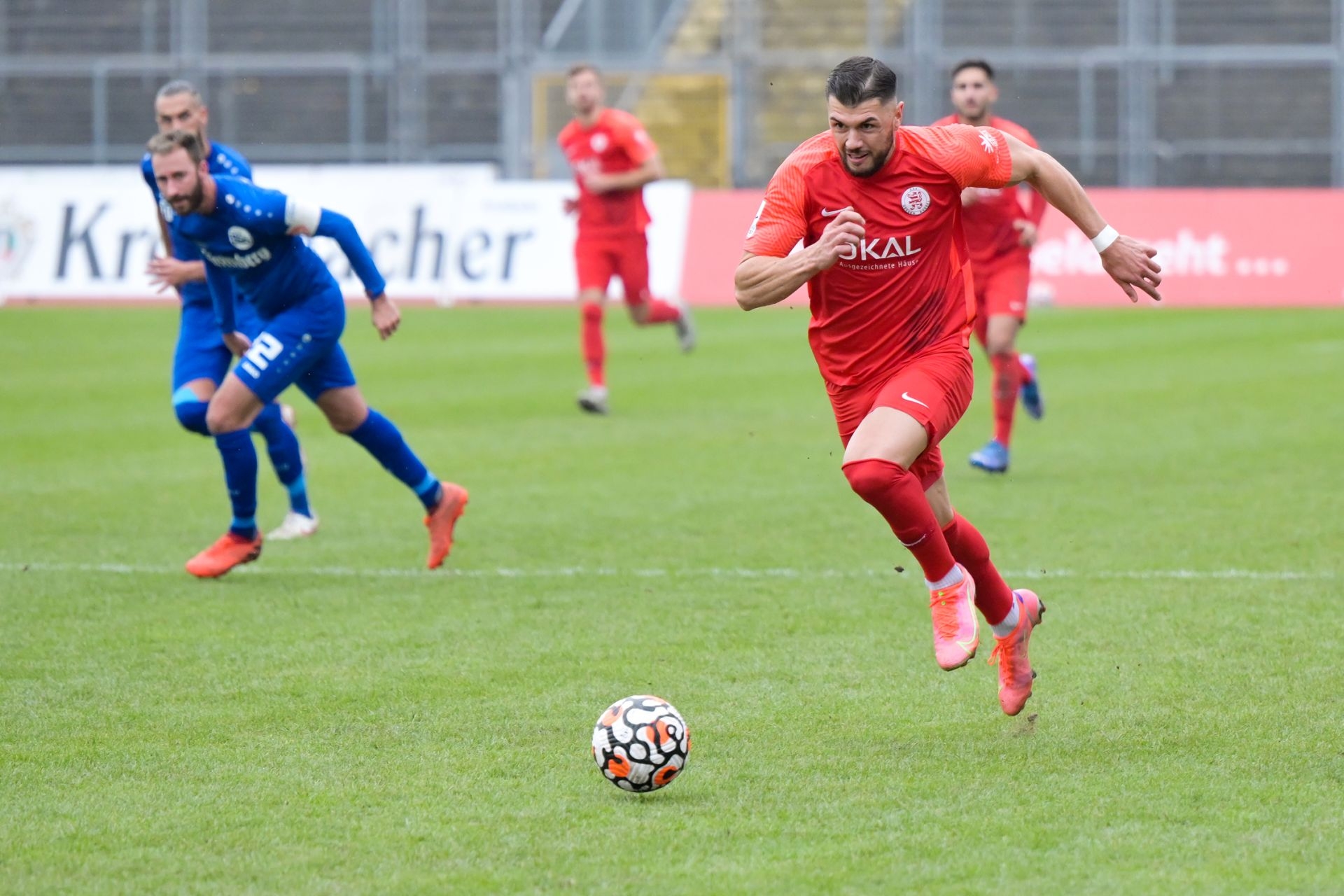 KSV Hessen Kassel, Bahlinger SC, Regionalliga Südwest, Saison 2021/22, Endstand 1:1