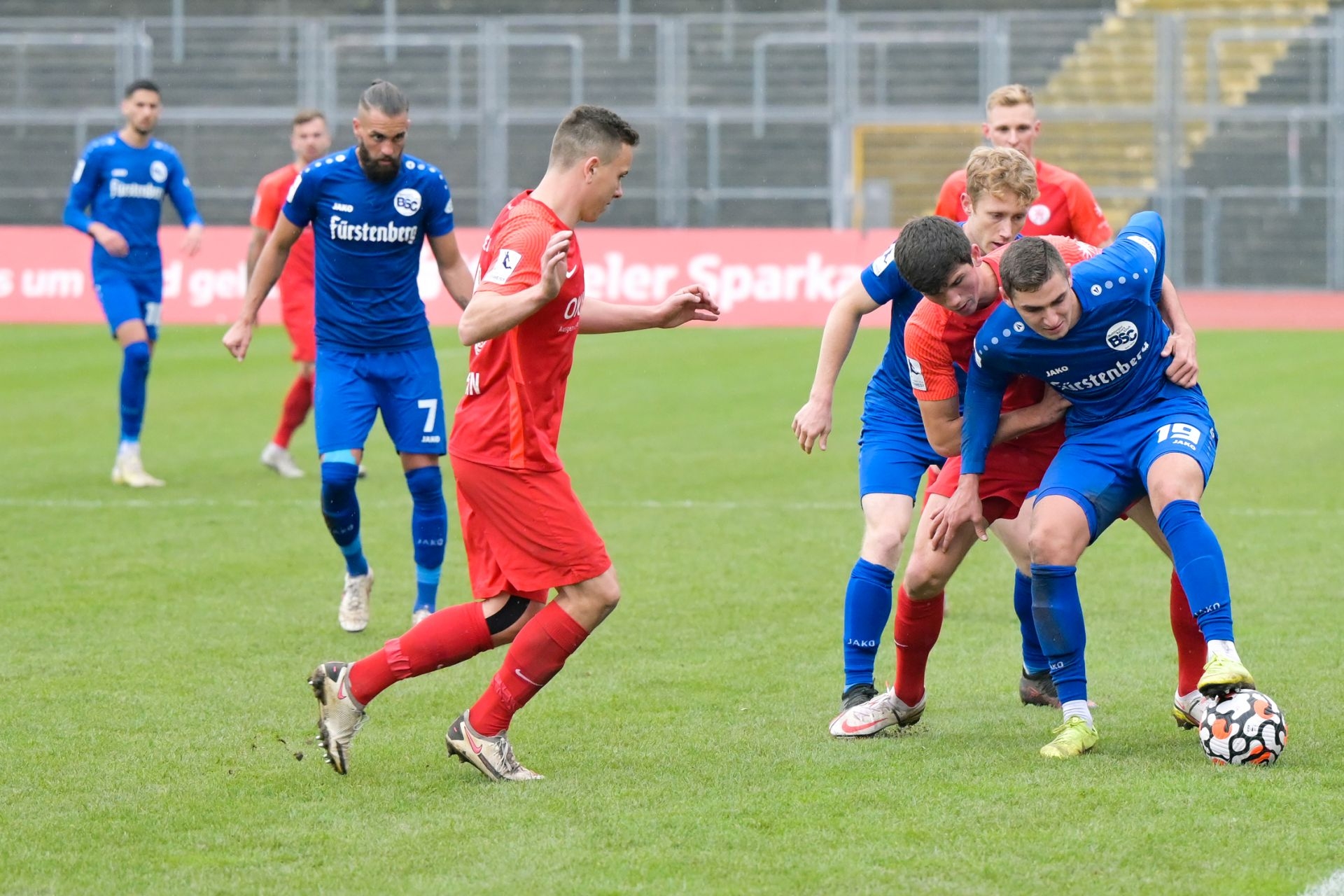 KSV Hessen Kassel, Bahlinger SC, Regionalliga Südwest, Saison 2021/22, Endstand 1:1