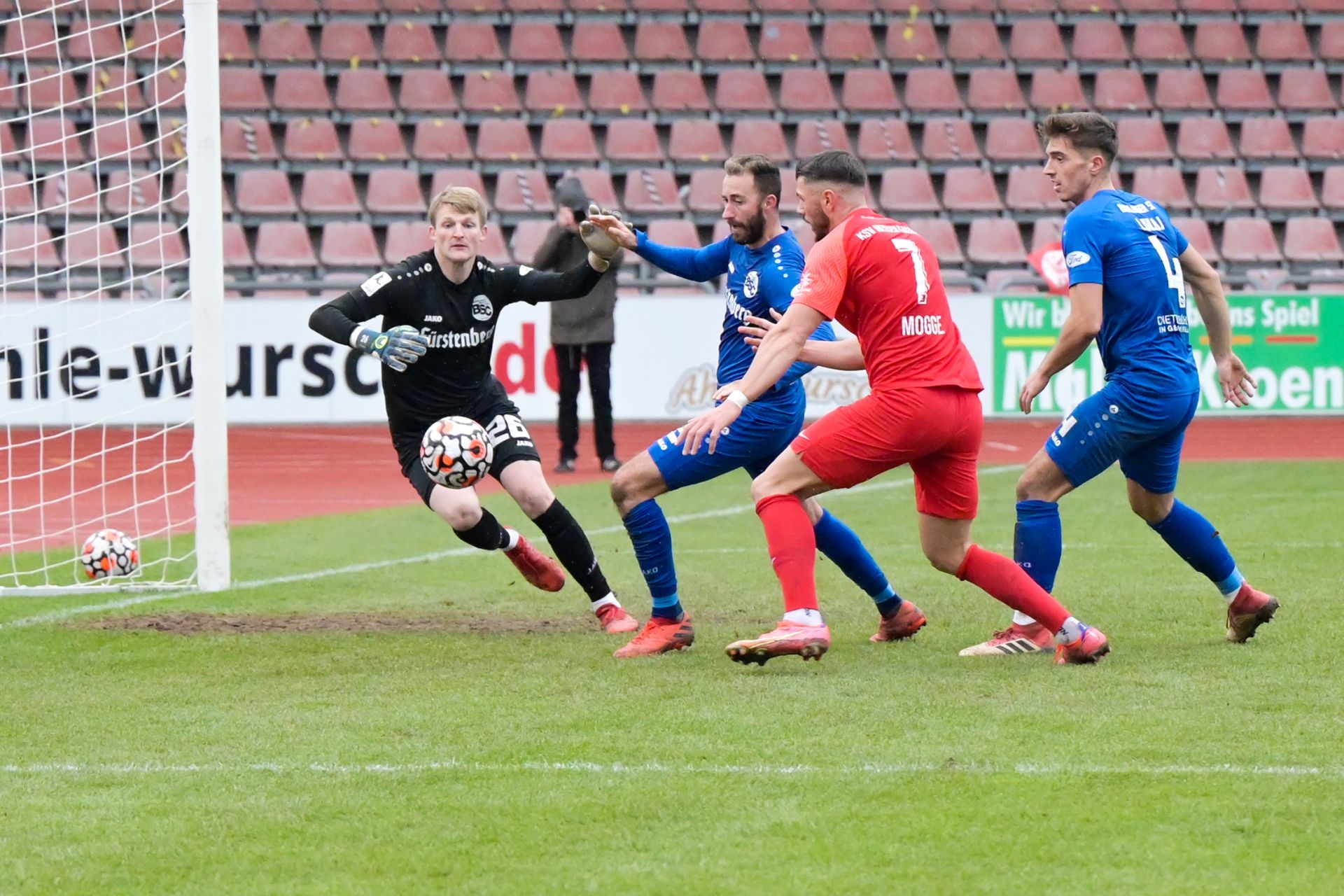 KSV Hessen Kassel, Bahlinger SC, Regionalliga Südwest, Saison 2021/22, Endstand 1:1