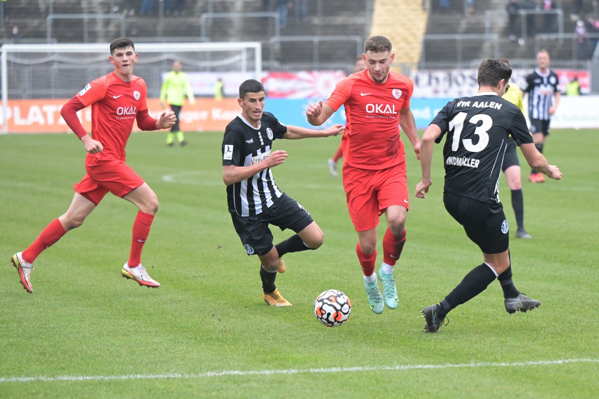 Regionalliga Südwest, Saison 2021/22, KSV Hessen Kassel, VfR Aalen, Endstand 1:2