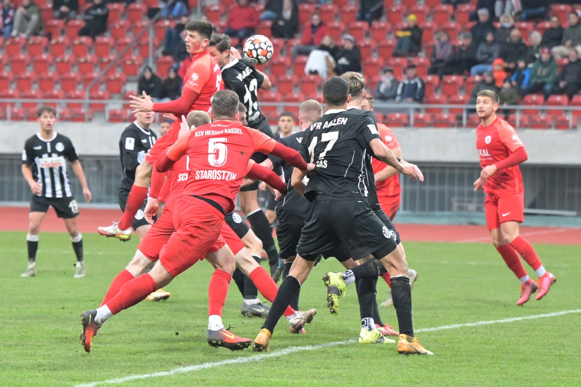 Regionalliga Südwest, Saison 2021/22, KSV Hessen Kassel, VfR Aalen, Endstand 1:2