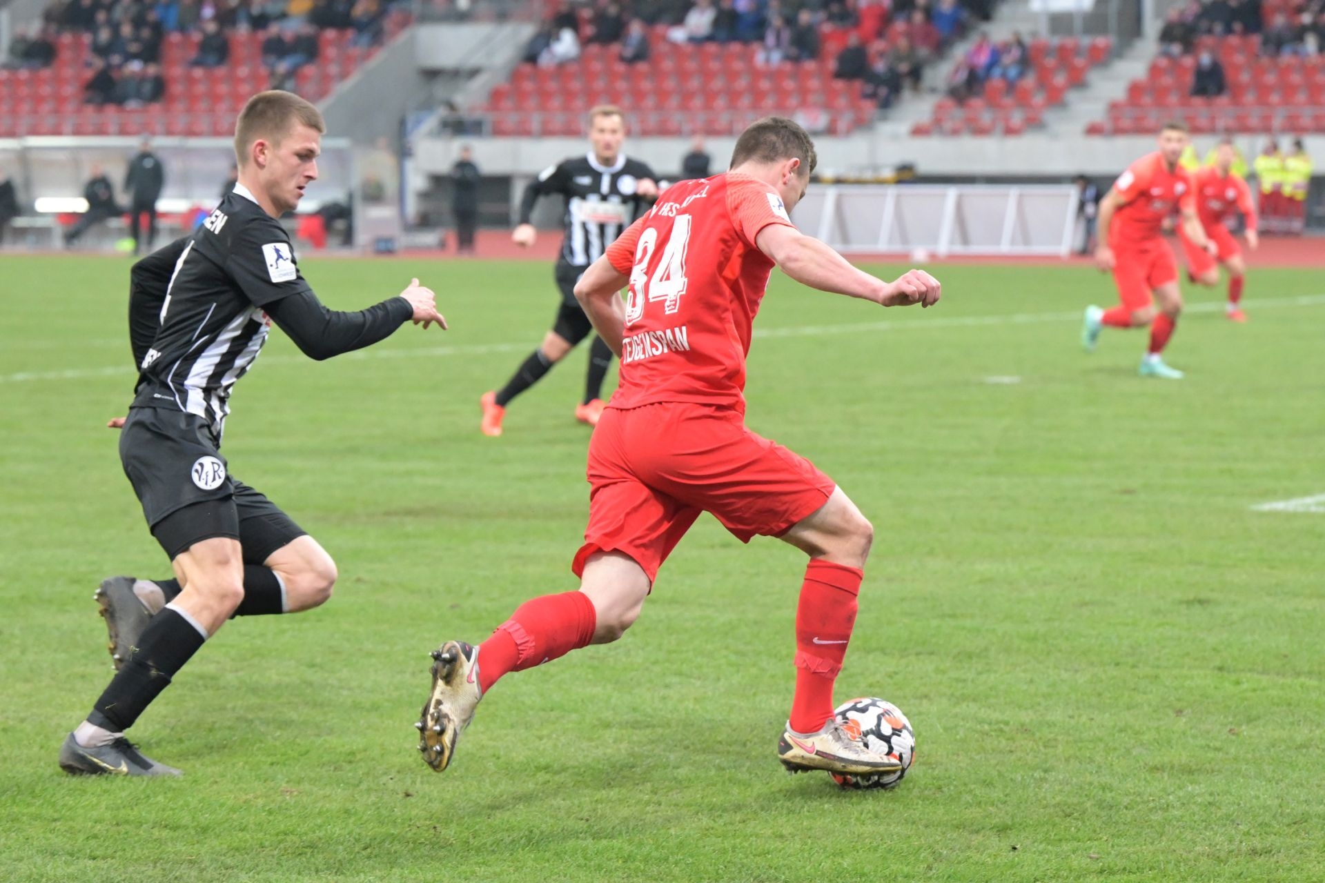 Regionalliga Südwest, Saison 2021/22, KSV Hessen Kassel, VfR Aalen, Endstand 1:2