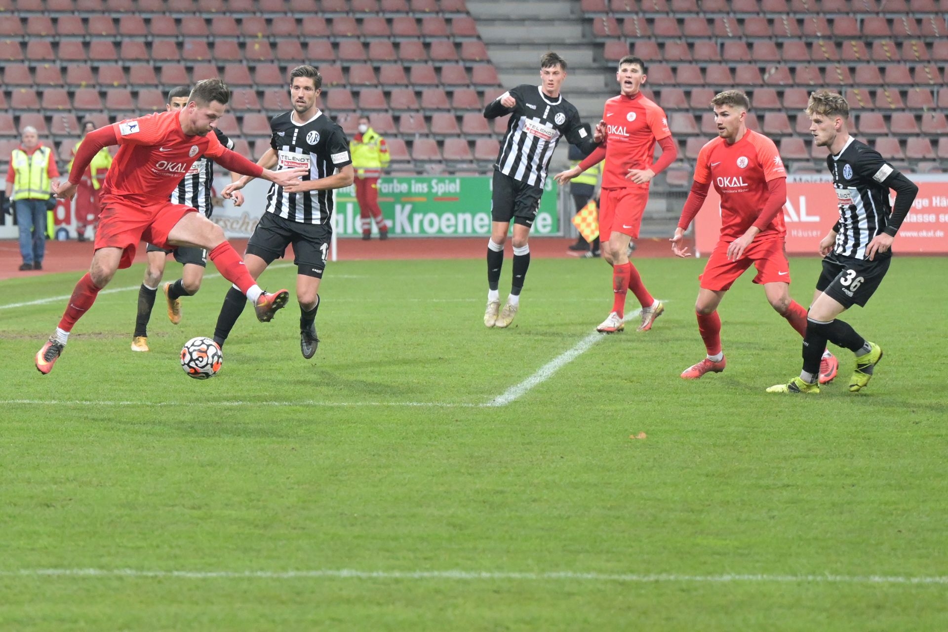 Regionalliga Südwest, Saison 2021/22, KSV Hessen Kassel, VfR Aalen, Endstand 1:2