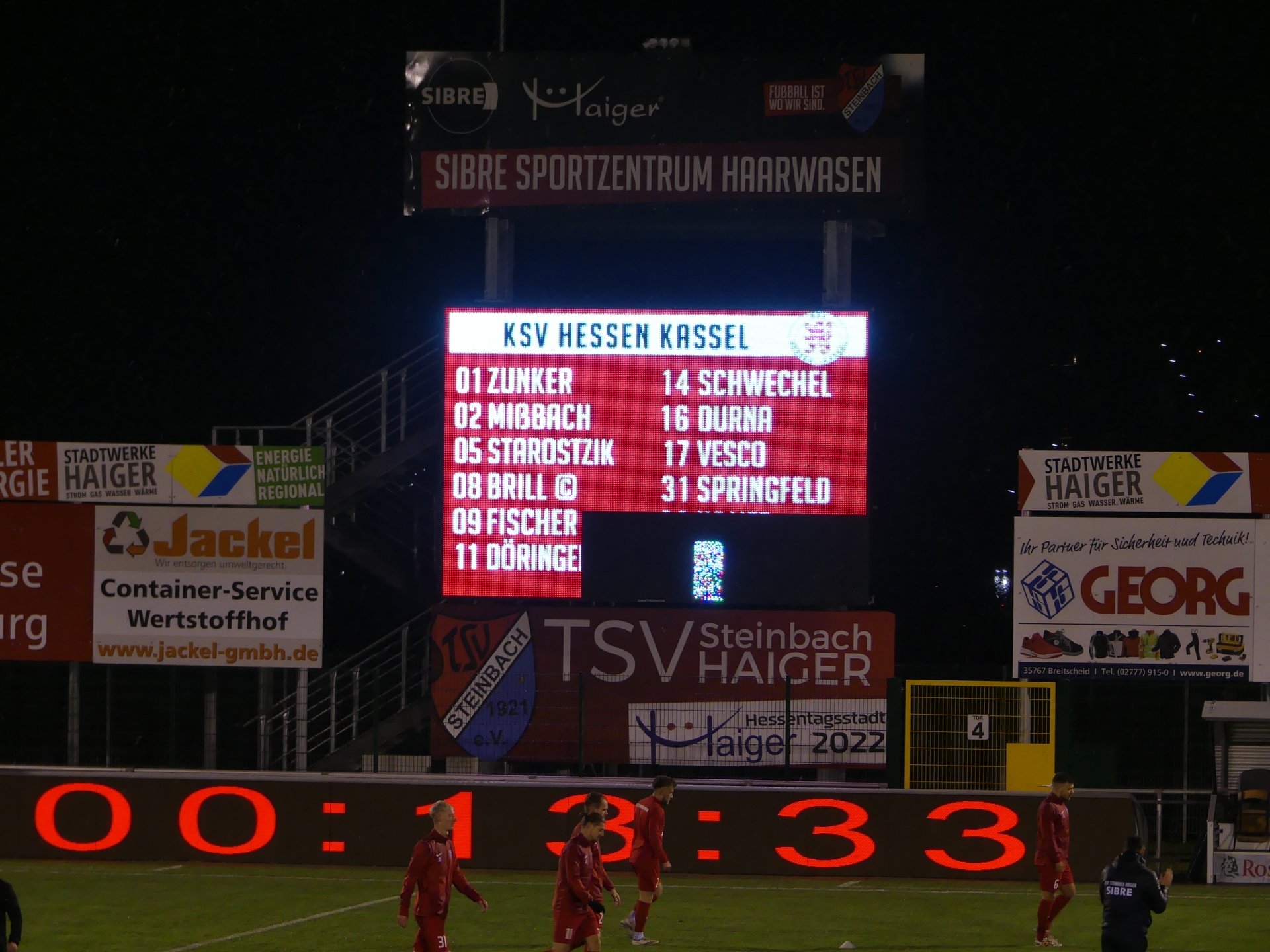 TSV Steinbach Haiger - KSV Hessen Kassel