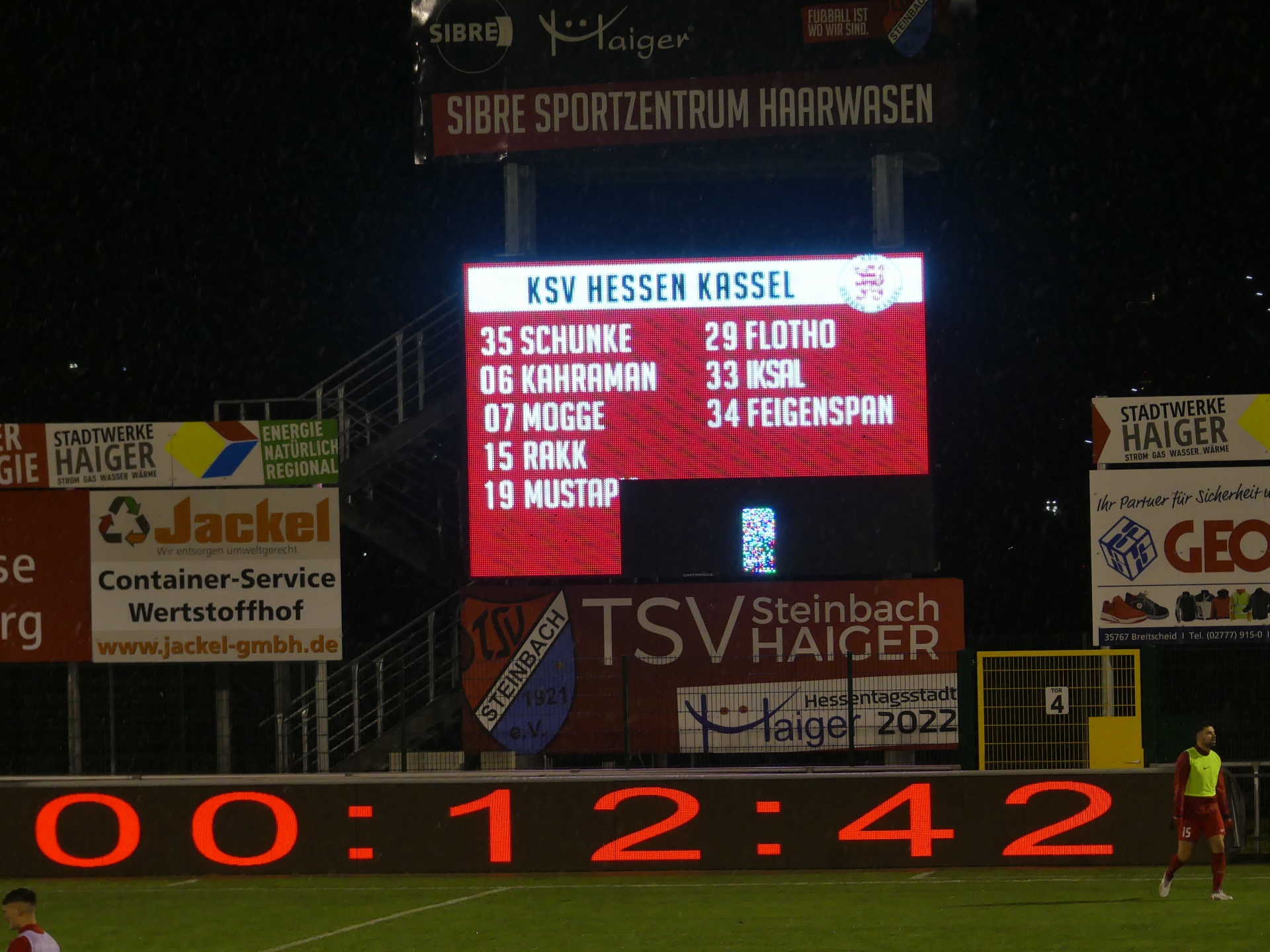 TSV Steinbach Haiger - KSV Hessen Kassel