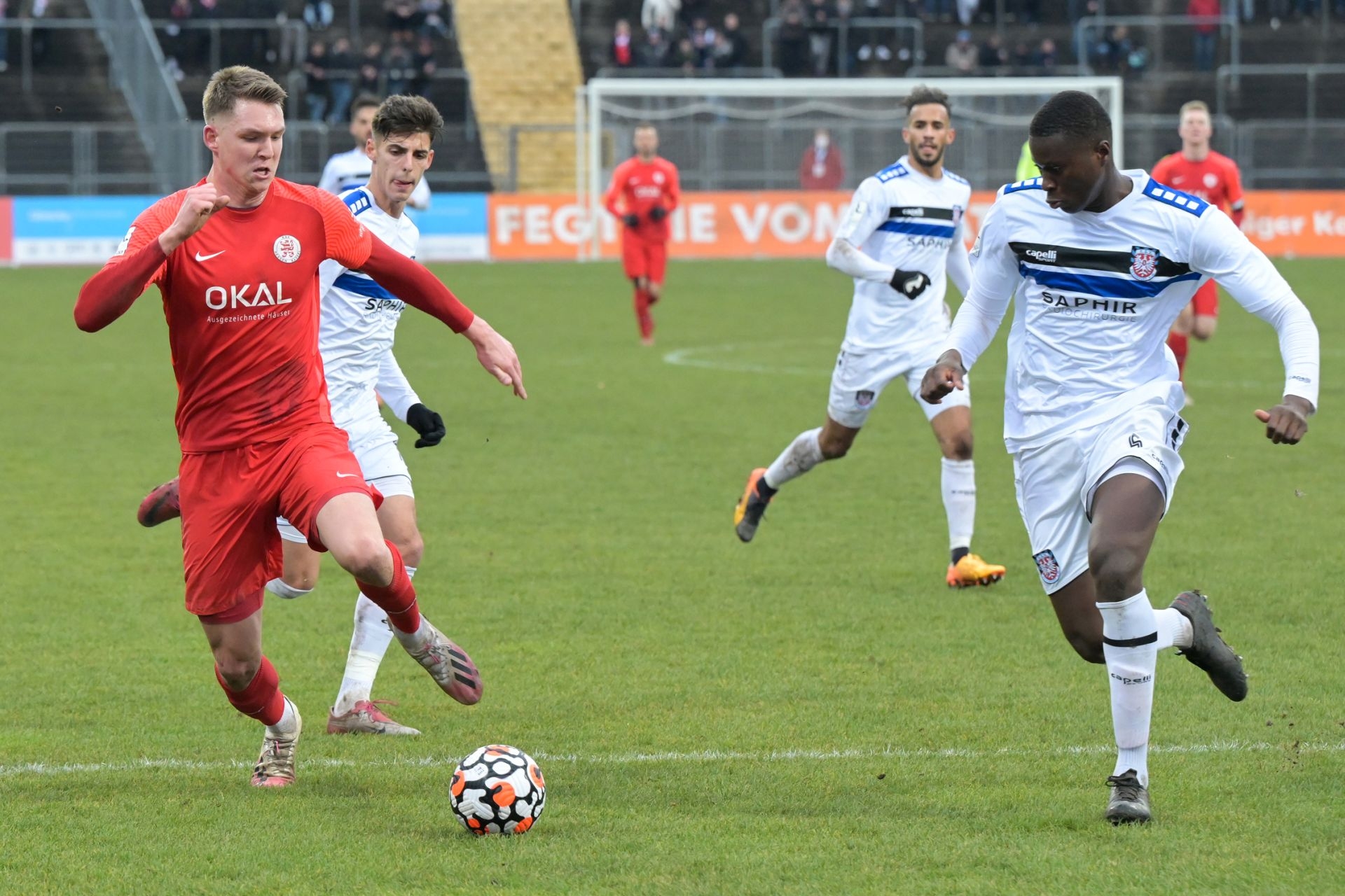 Regionalliga Südwest, Saison 2021/22, KSV Hessen Kassel, FSV Frankfurt, Endstand 0:0