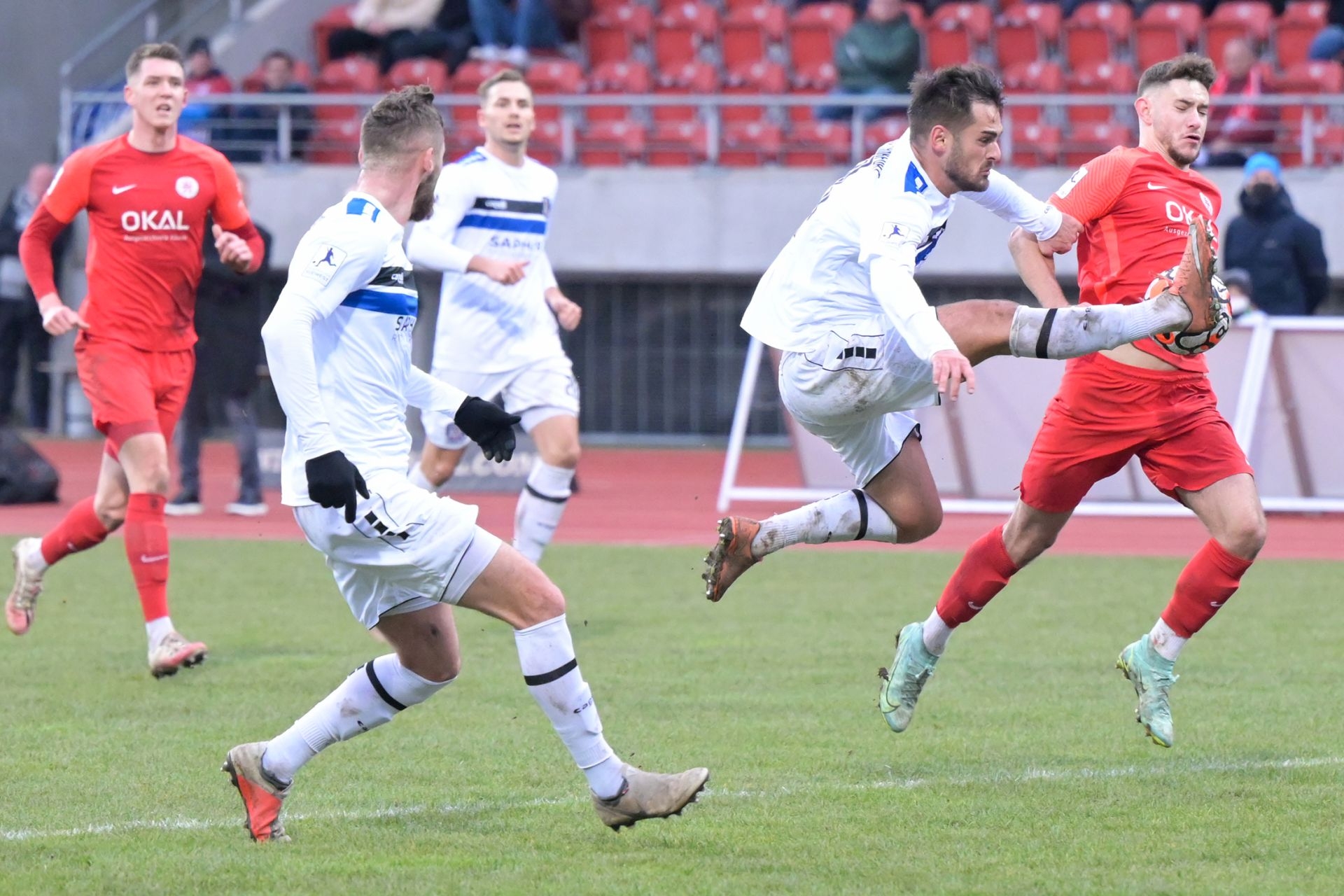 Regionalliga S�dwest, Saison 2021/22, KSV Hessen Kassel, FSV Frankfurt, Endstand 0:0