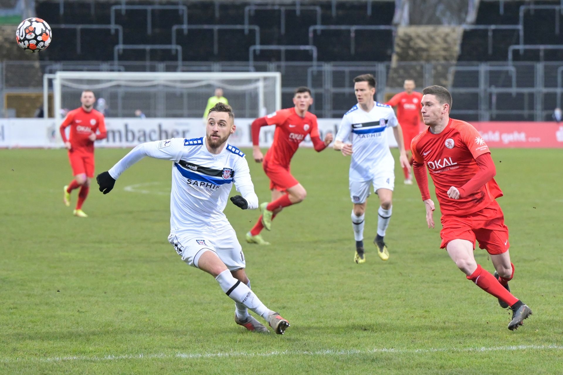 Regionalliga Sï¿½dwest, Saison 2021/22, KSV Hessen Kassel, FSV Frankfurt, Endstand 0:0, Iksal