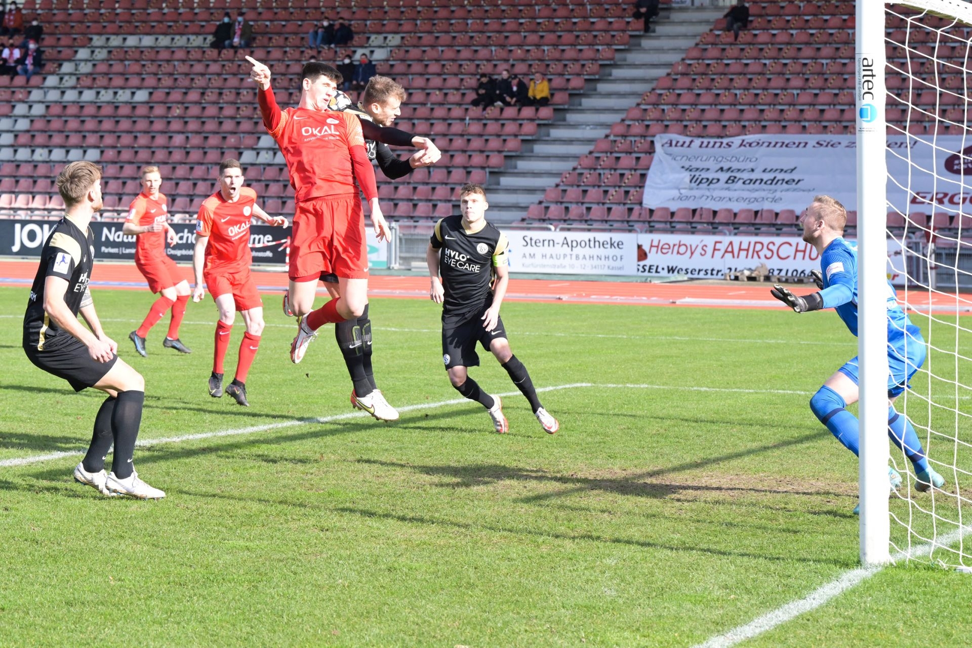 Regionalliga Südwest, Saison 2021/22, KSV Hessen Kassel, SV Elversberg, Endstand 0:2