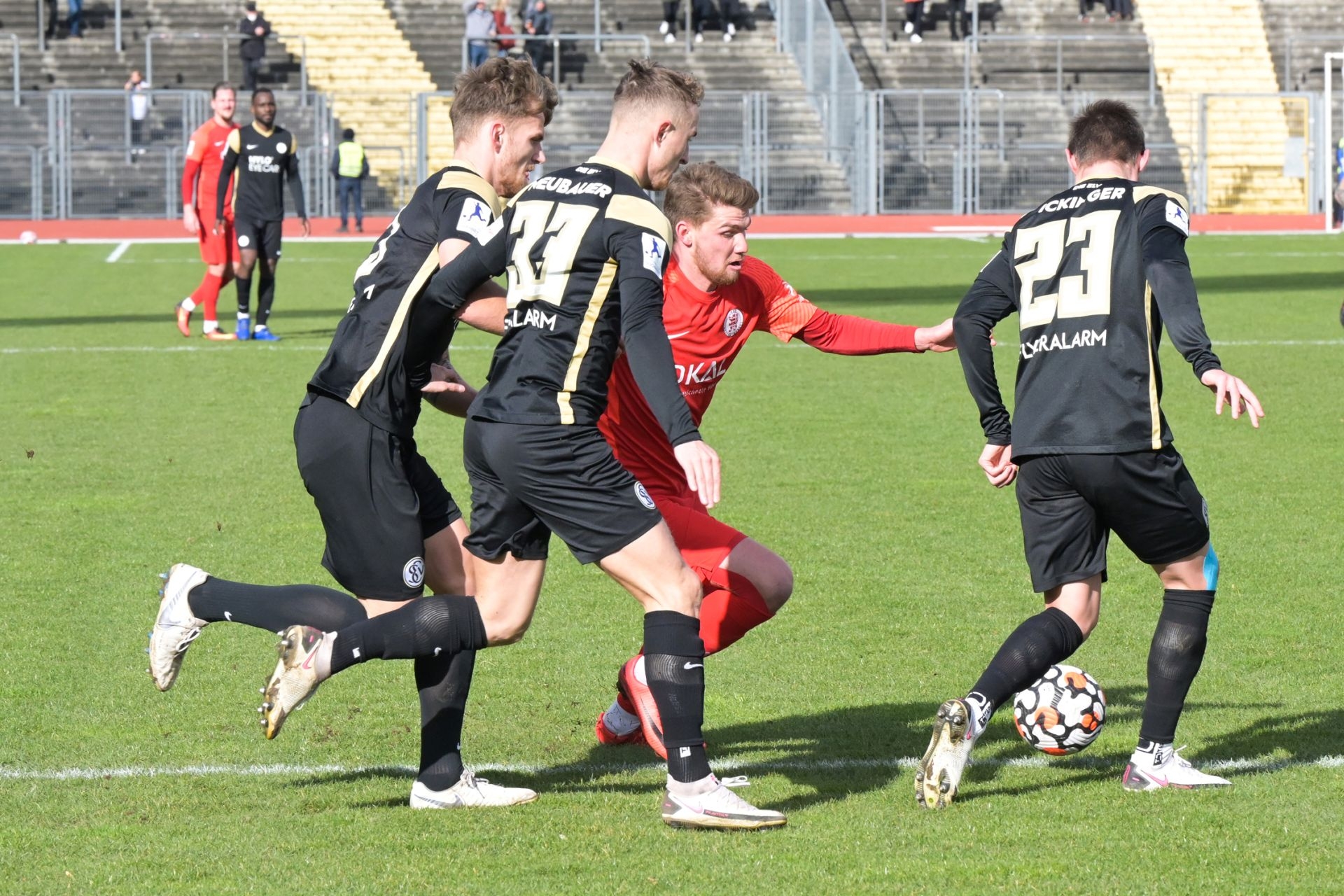 Regionalliga Südwest, Saison 2021/22, KSV Hessen Kassel, SV Elversberg, Endstand 0:2