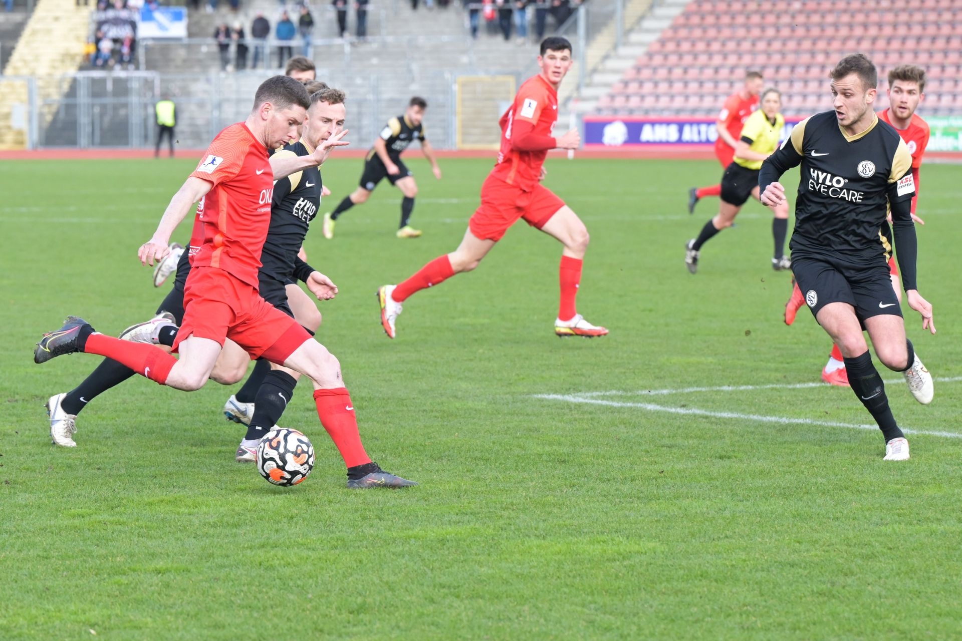 Regionalliga Südwest, Saison 2021/22, KSV Hessen Kassel, SV Elversberg, Endstand 0:2