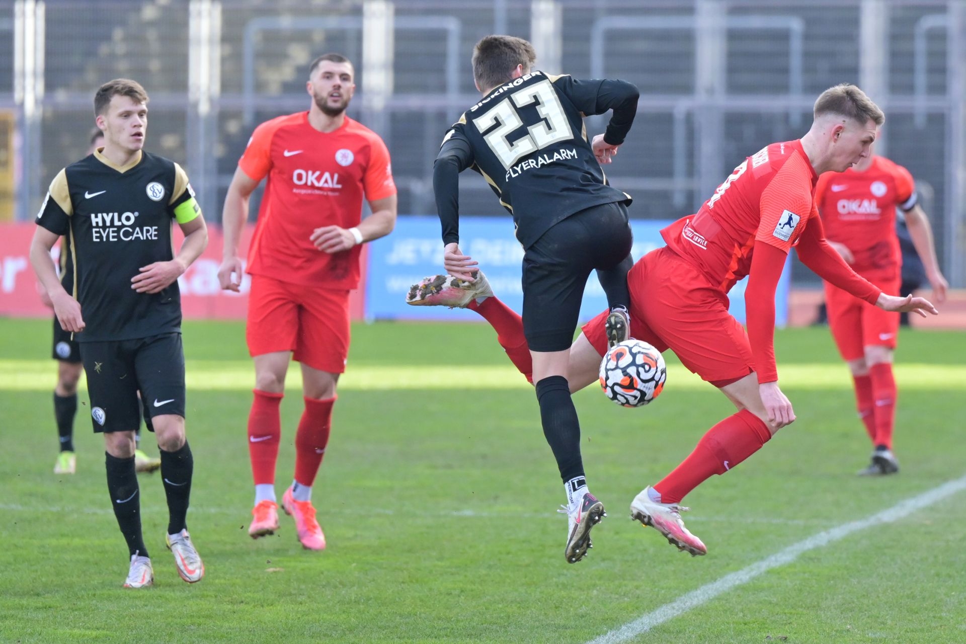 Regionalliga Südwest, Saison 2021/22, KSV Hessen Kassel, SV Elversberg, Endstand 0:2