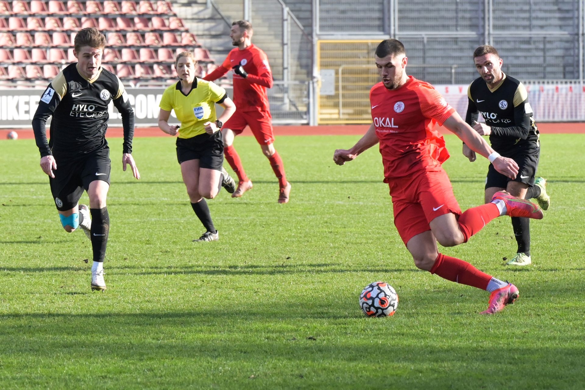 Regionalliga Südwest, Saison 2021/22, KSV Hessen Kassel, SV Elversberg, Endstand 0:2