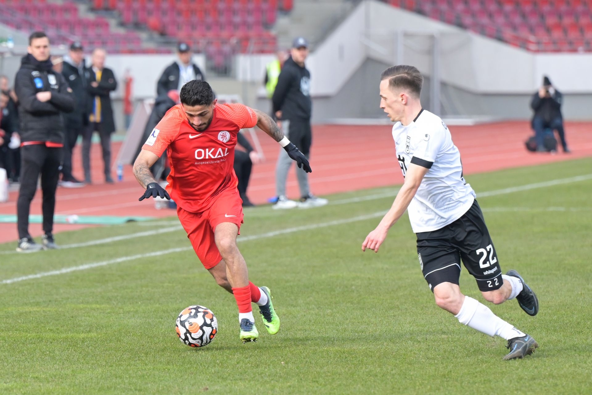 Regionalliga Südwest, Saison 2021/22, KSV Hessen Kassel, SSV Ulm, Endstand 0:0