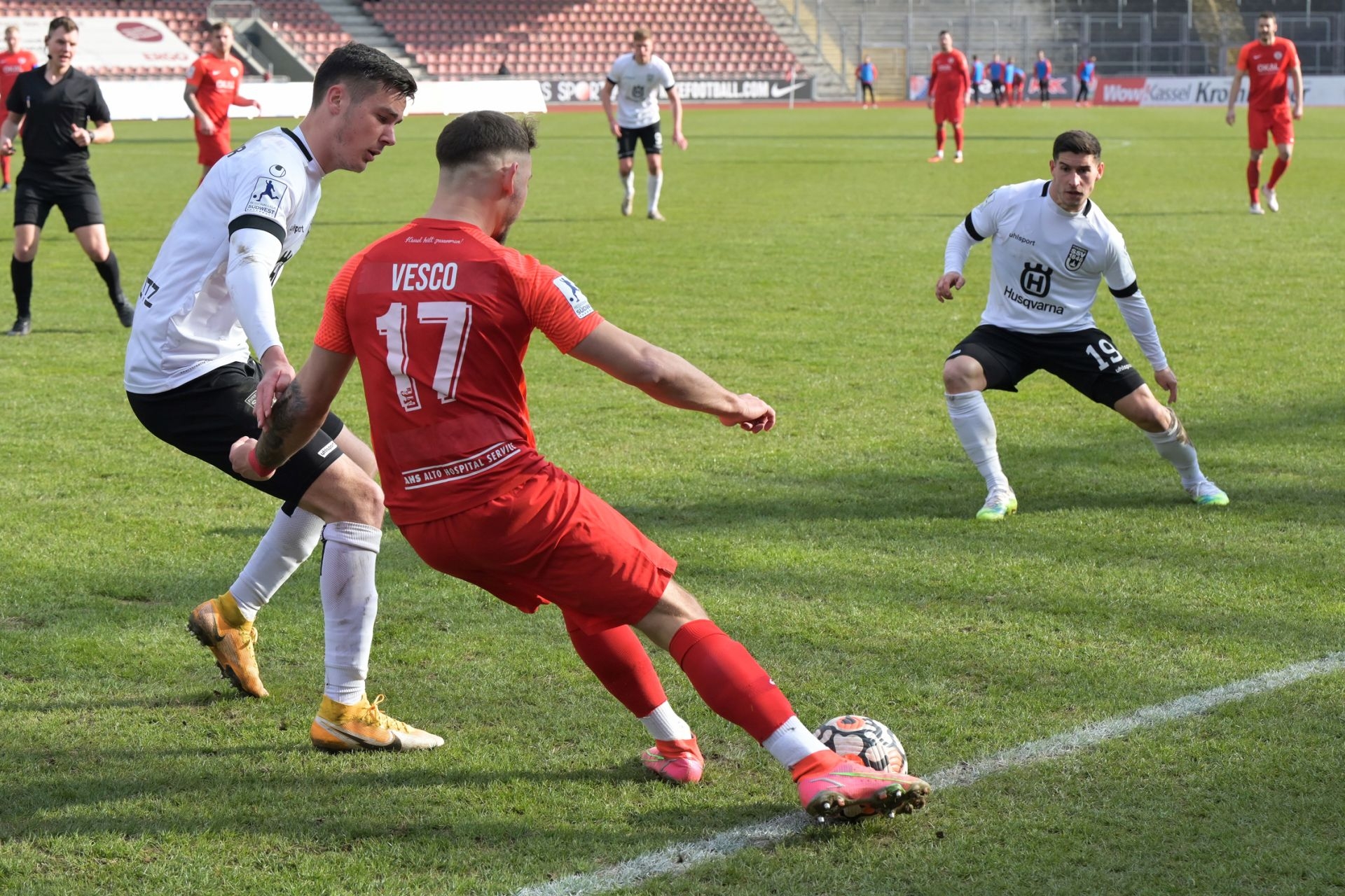 Regionalliga Südwest, Saison 2021/22, KSV Hessen Kassel, SSV Ulm, Endstand 0:0