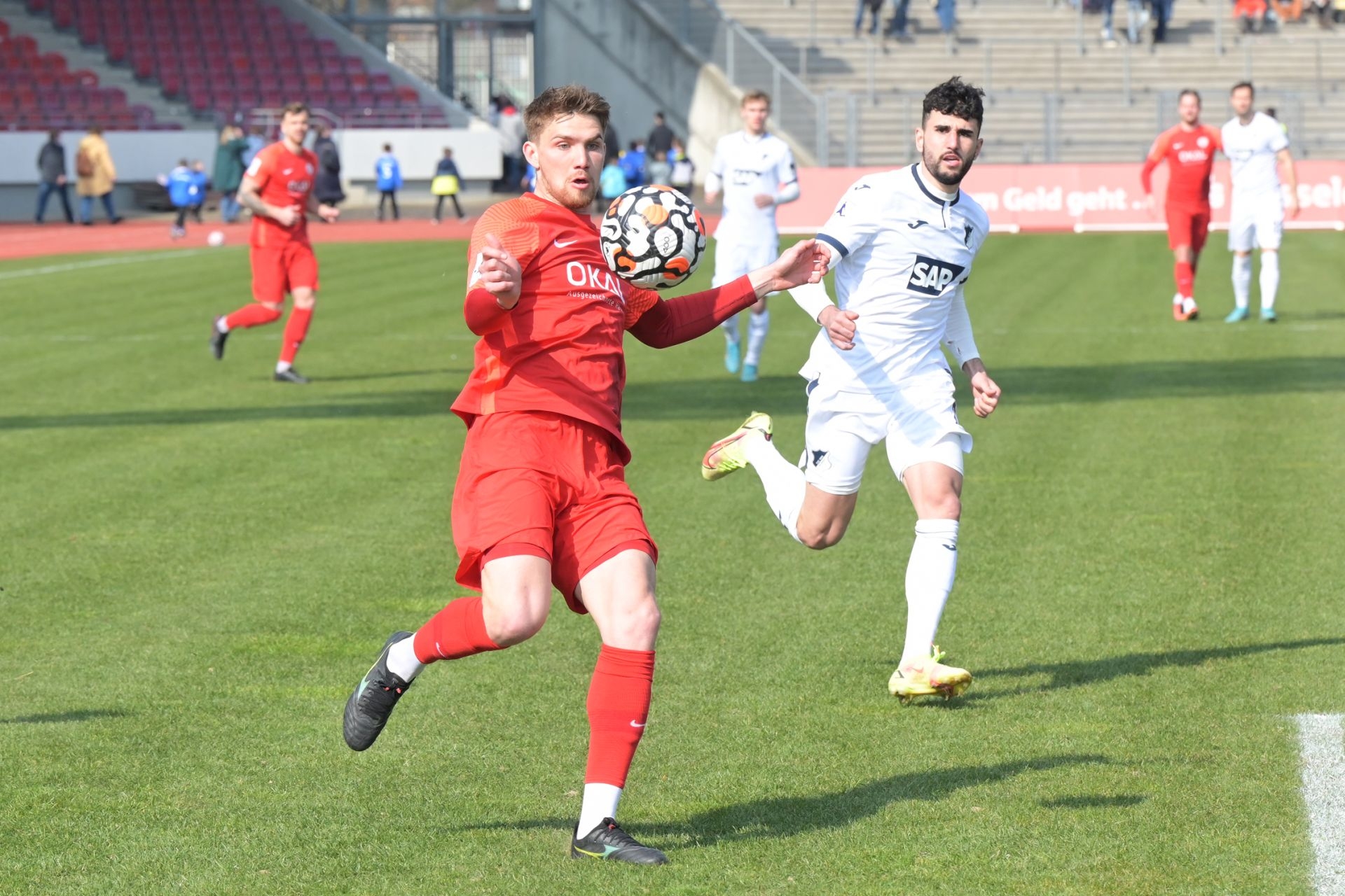 Regionalliga Südwest, Saison 2021/22, KSV Hessen Kassel, TSG Hoffenheim II, Endstand 0:0