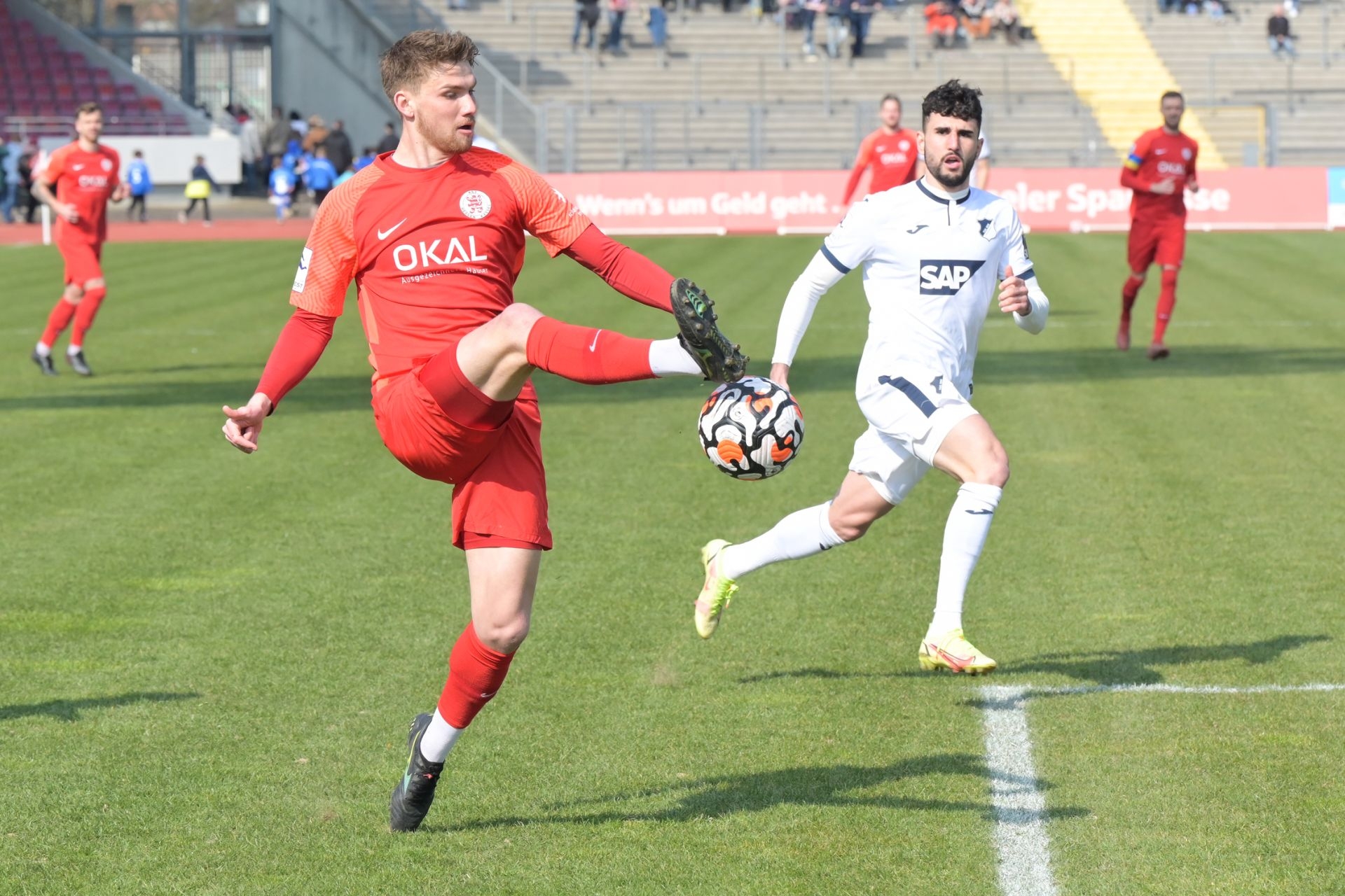 Regionalliga Südwest, Saison 2021/22, KSV Hessen Kassel, TSG Hoffenheim II, Endstand 0:0