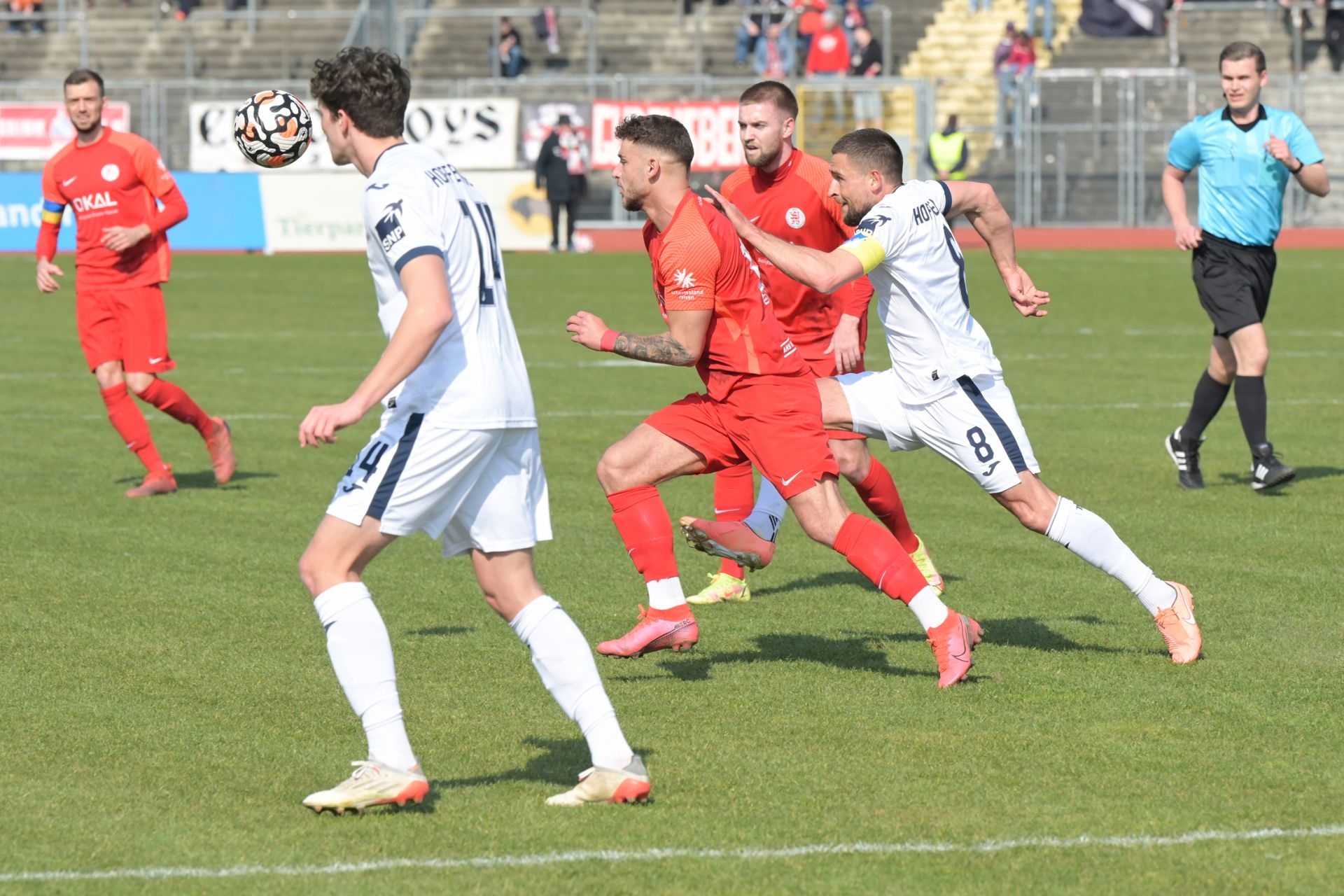 Regionalliga Südwest, Saison 2021/22, KSV Hessen Kassel, TSG Hoffenheim II, Endstand 0:0