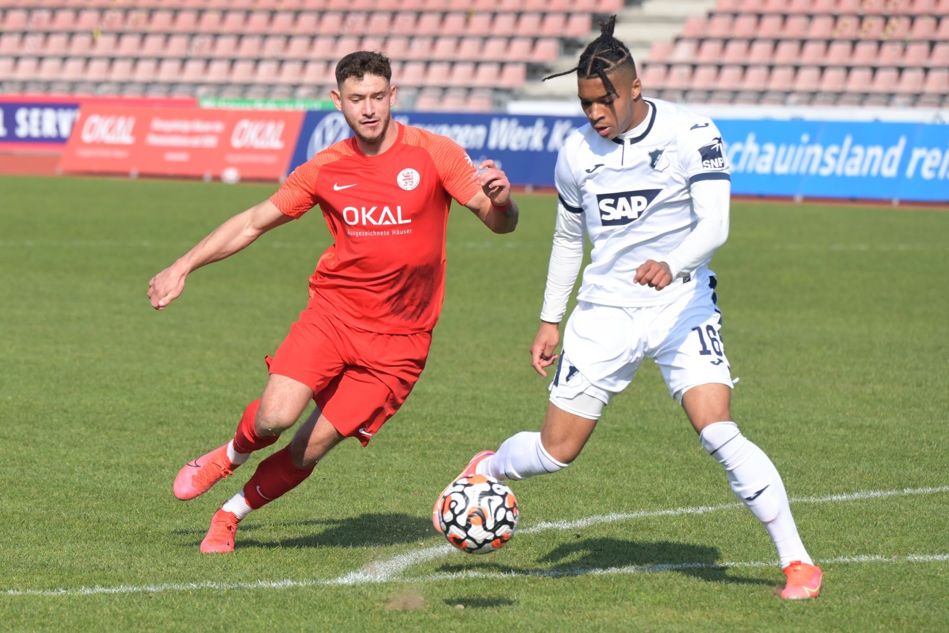 Regionalliga Südwest, Saison 2021/22, KSV Hessen Kassel, TSG Hoffenheim II, Endstand 0:0