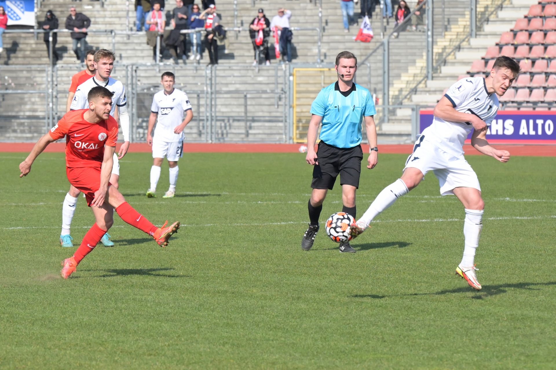 Regionalliga Südwest, Saison 2021/22, KSV Hessen Kassel, TSG Hoffenheim II, Endstand 0:0