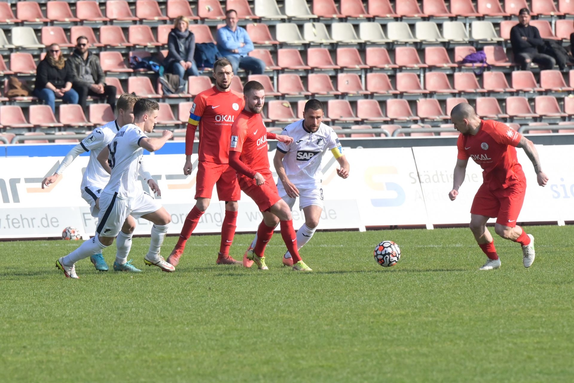 Regionalliga Südwest, Saison 2021/22, KSV Hessen Kassel, TSG Hoffenheim II, Endstand 0:0