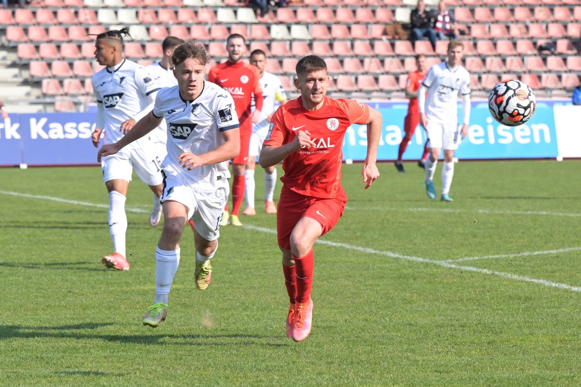 Regionalliga Südwest, Saison 2021/22, KSV Hessen Kassel, TSG Hoffenheim II, Endstand 0:0