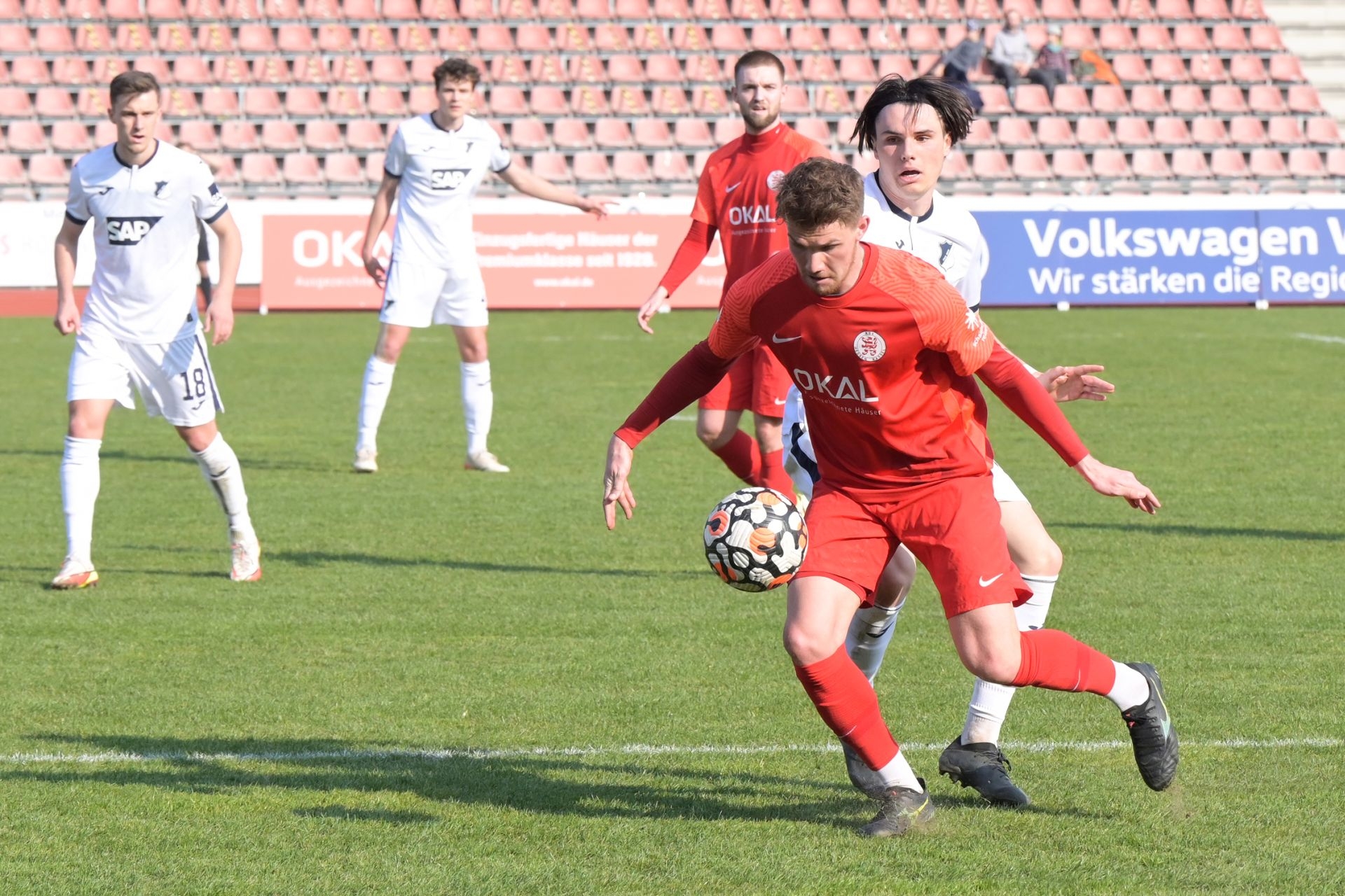 Regionalliga Südwest, Saison 2021/22, KSV Hessen Kassel, TSG Hoffenheim II, Endstand 0:0