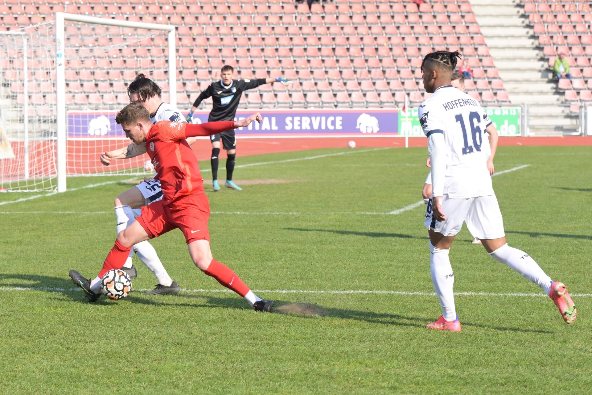 Regionalliga Südwest, Saison 2021/22, KSV Hessen Kassel, TSG Hoffenheim II, Endstand 0:0