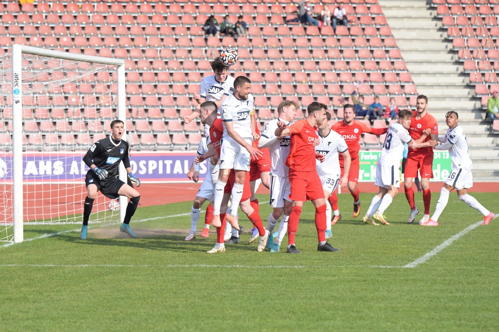 Regionalliga Südwest, Saison 2021/22, KSV Hessen Kassel, TSG Hoffenheim II, Endstand 0:0