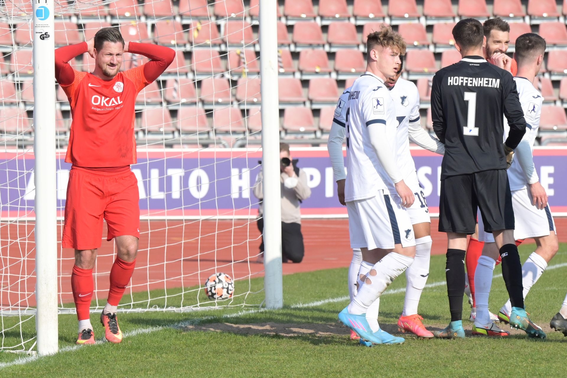 Regionalliga Südwest, Saison 2021/22, KSV Hessen Kassel, TSG Hoffenheim II, Endstand 0:0