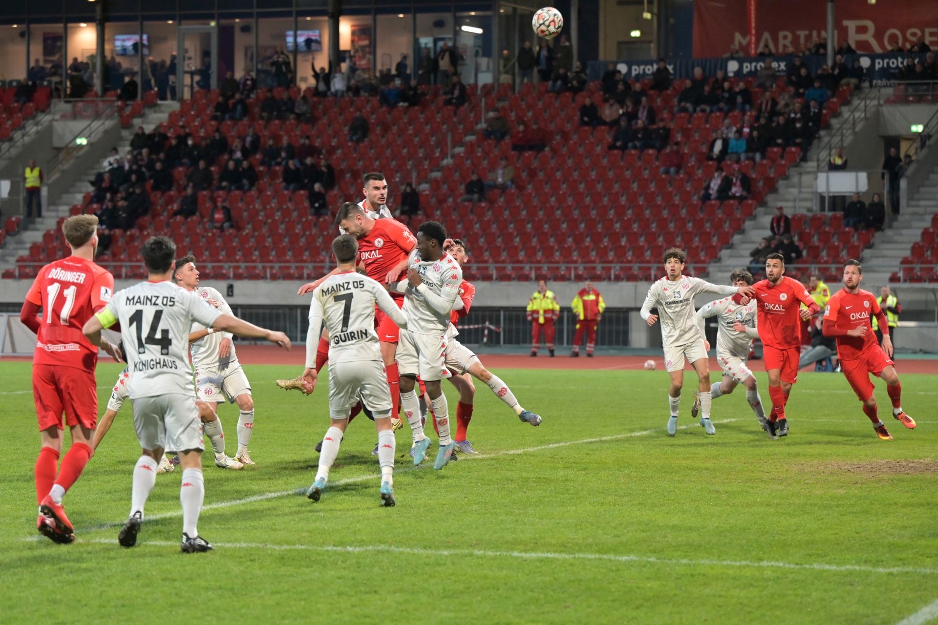 Regionalliga Südwest, Saison 2021/22, KSV Hessen Kassel, FSV Mainz 05 II, Endstand 2:1