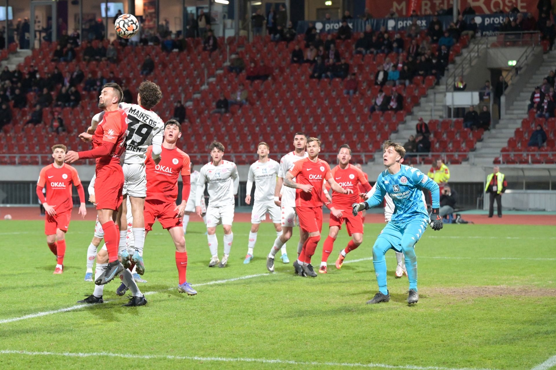 Regionalliga Südwest, Saison 2021/22, KSV Hessen Kassel, FSV Mainz 05 II, Endstand 2:1