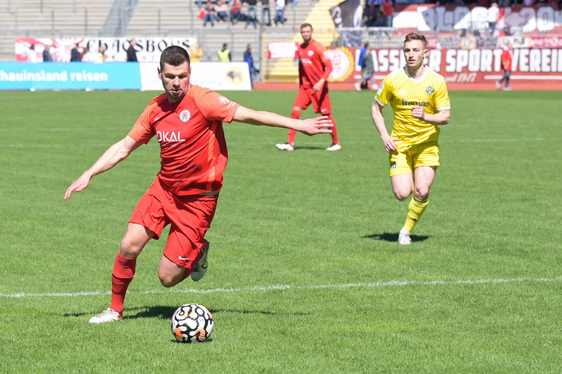 Regionalliga Südwest, Saison 2021/22, KSV Hessen Kassel, FK Pirmasens, Endstand 0:3