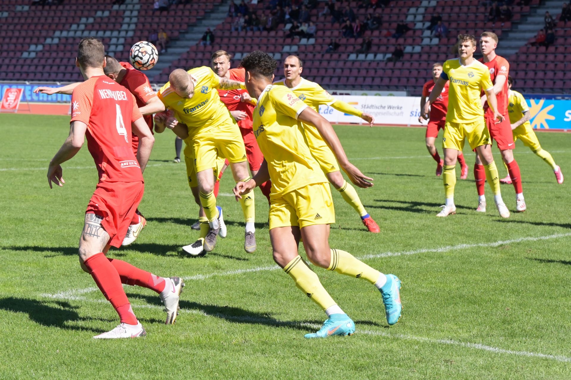 Regionalliga Südwest, Saison 2021/22, KSV Hessen Kassel, FK Pirmasens, Endstand 0:3