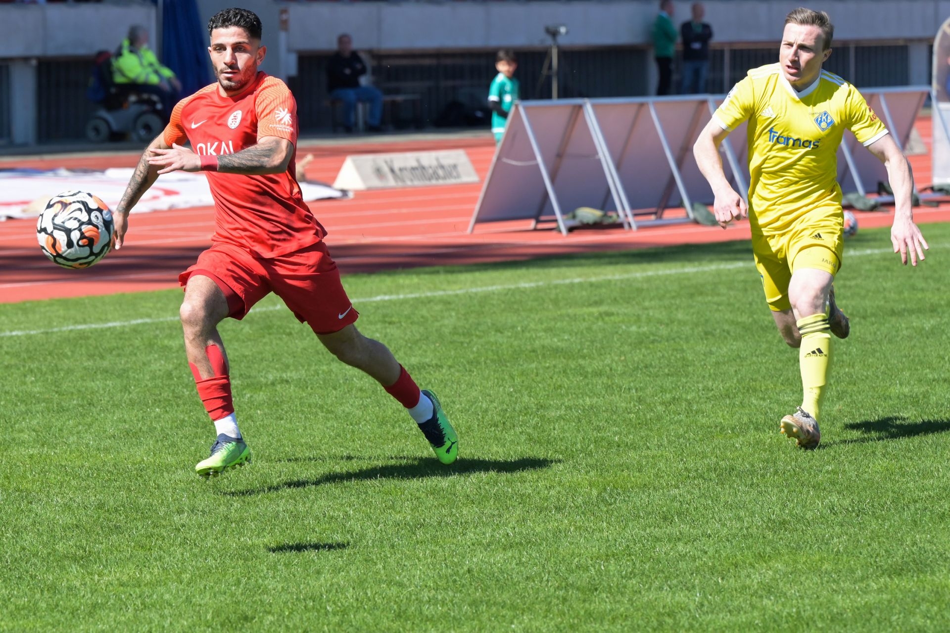 Regionalliga Südwest, Saison 2021/22, KSV Hessen Kassel, FK Pirmasens, Endstand 0:3