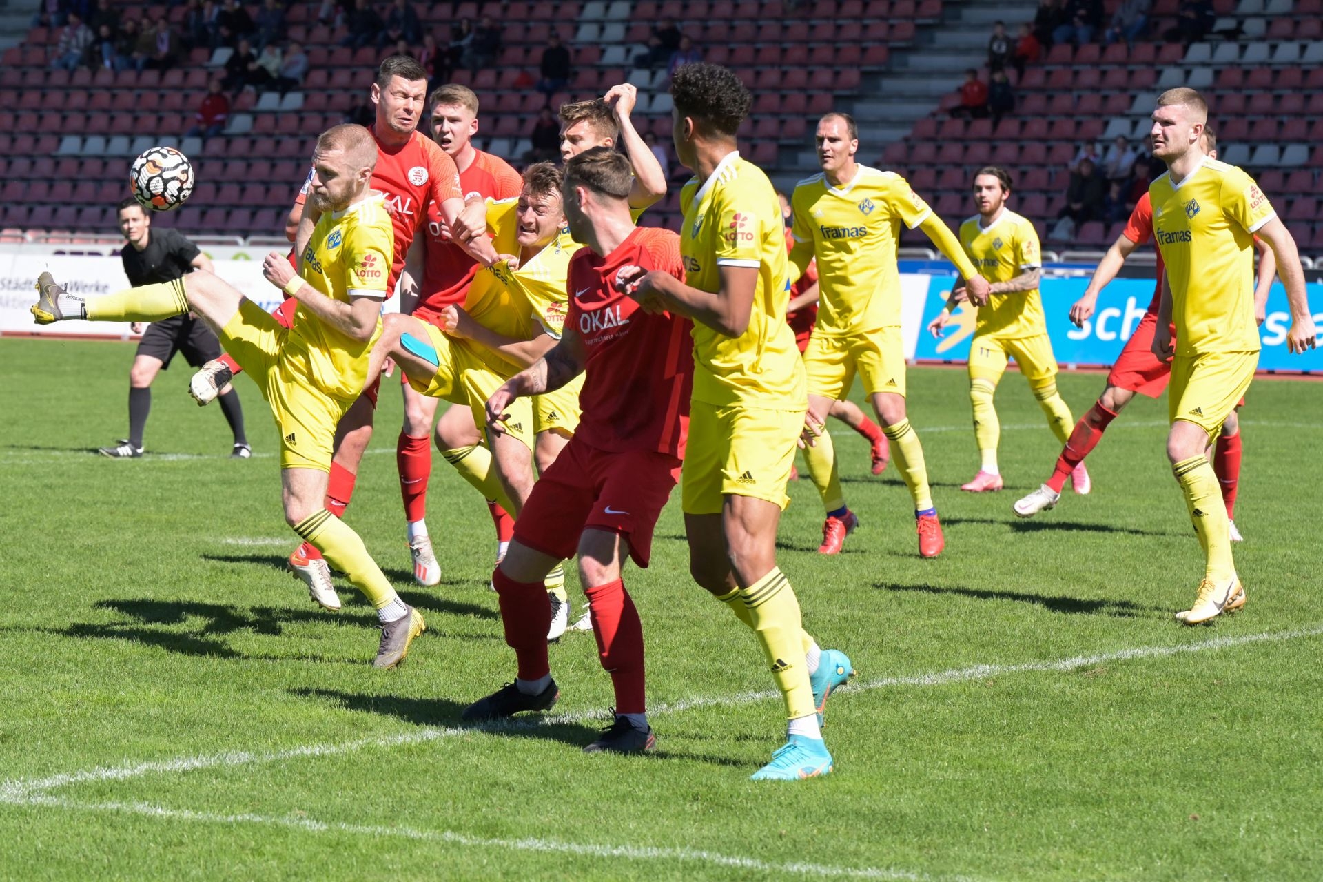 Regionalliga Südwest, Saison 2021/22, KSV Hessen Kassel, FK Pirmasens, Endstand 0:3