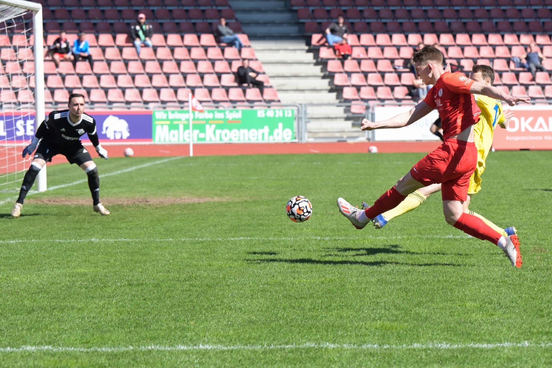 Regionalliga Südwest, Saison 2021/22, KSV Hessen Kassel, FK Pirmasens, Endstand 0:3