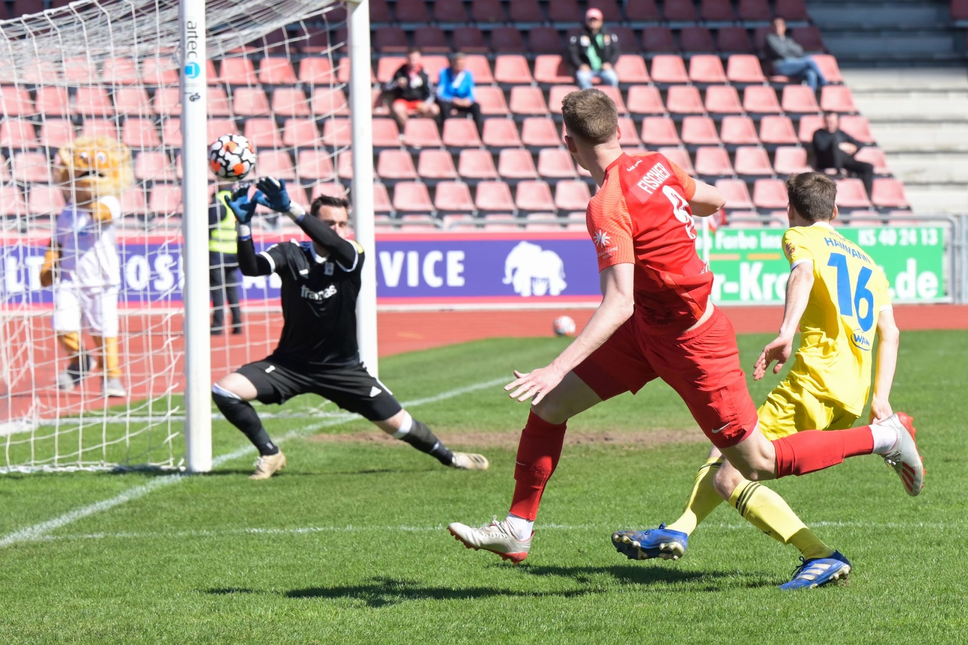 Regionalliga Südwest, Saison 2021/22, KSV Hessen Kassel, FK Pirmasens, Endstand 0:3