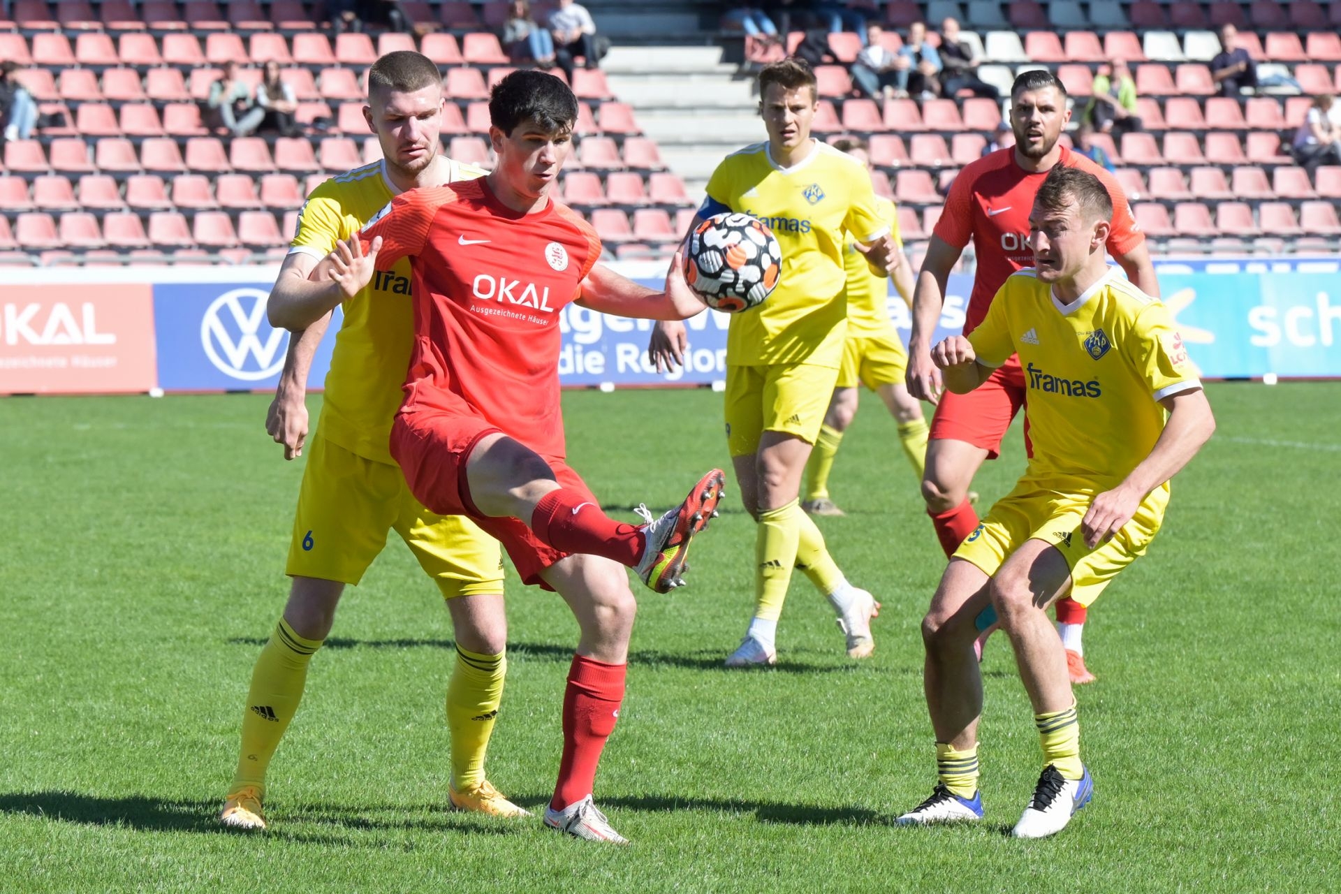 Regionalliga Südwest, Saison 2021/22, KSV Hessen Kassel, FK Pirmasens, Endstand 0:3