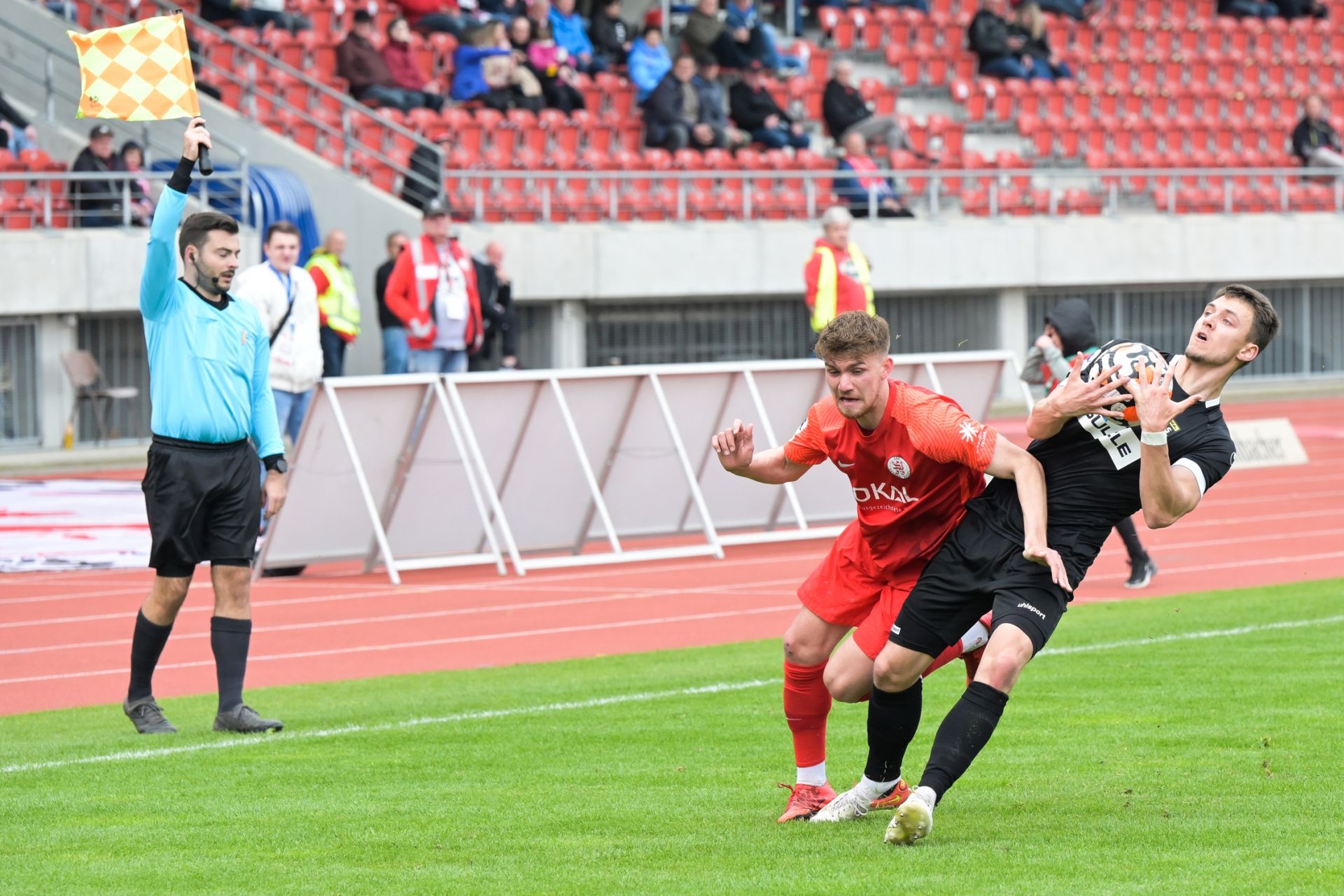 Regionalliga Südwest, Saison 2021/22, KSV Hessen Kassel, TSG Balingen, Endstand 4:0