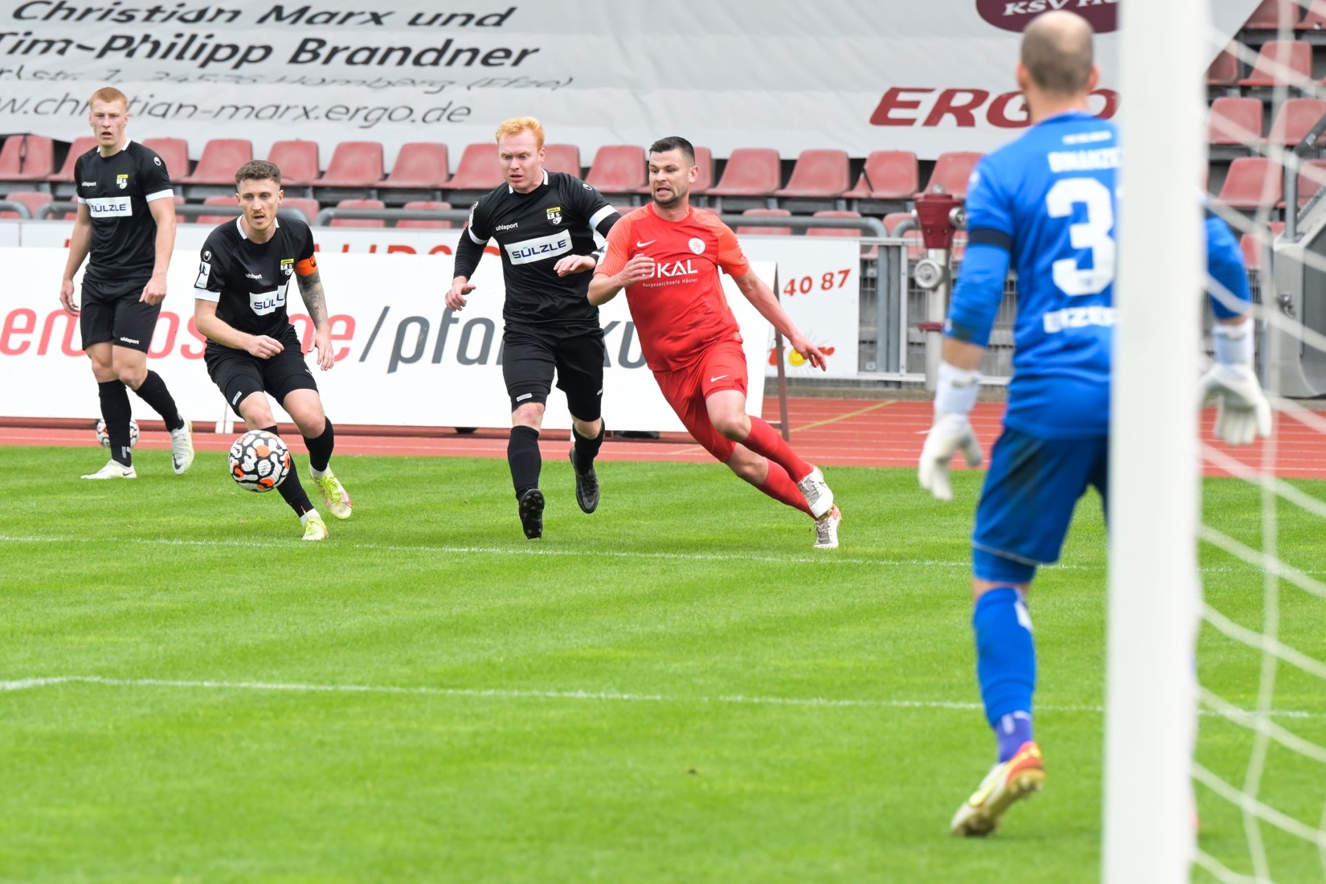 Regionalliga Südwest, Saison 2021/22, KSV Hessen Kassel, TSG Balingen, Endstand 4:0