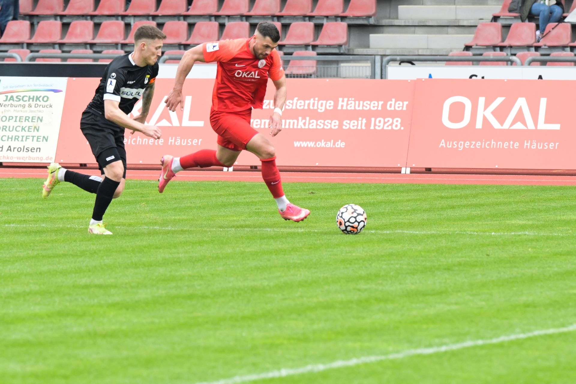 Regionalliga Südwest, Saison 2021/22, KSV Hessen Kassel, TSG Balingen, Endstand 4:0