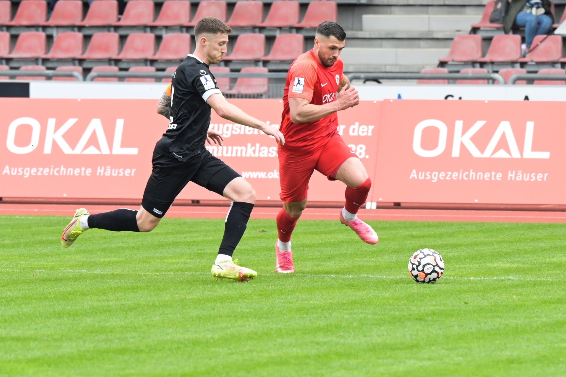 Regionalliga S�dwest, Saison 2021/22, KSV Hessen Kassel, TSG Balingen, Endstand 4:0