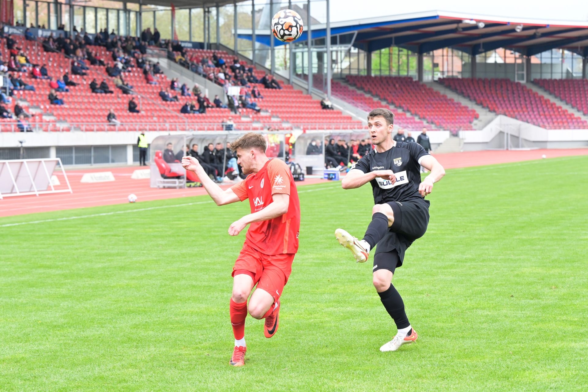 Regionalliga S�dwest, Saison 2021/22, KSV Hessen Kassel, TSG Balingen, Endstand 4:0