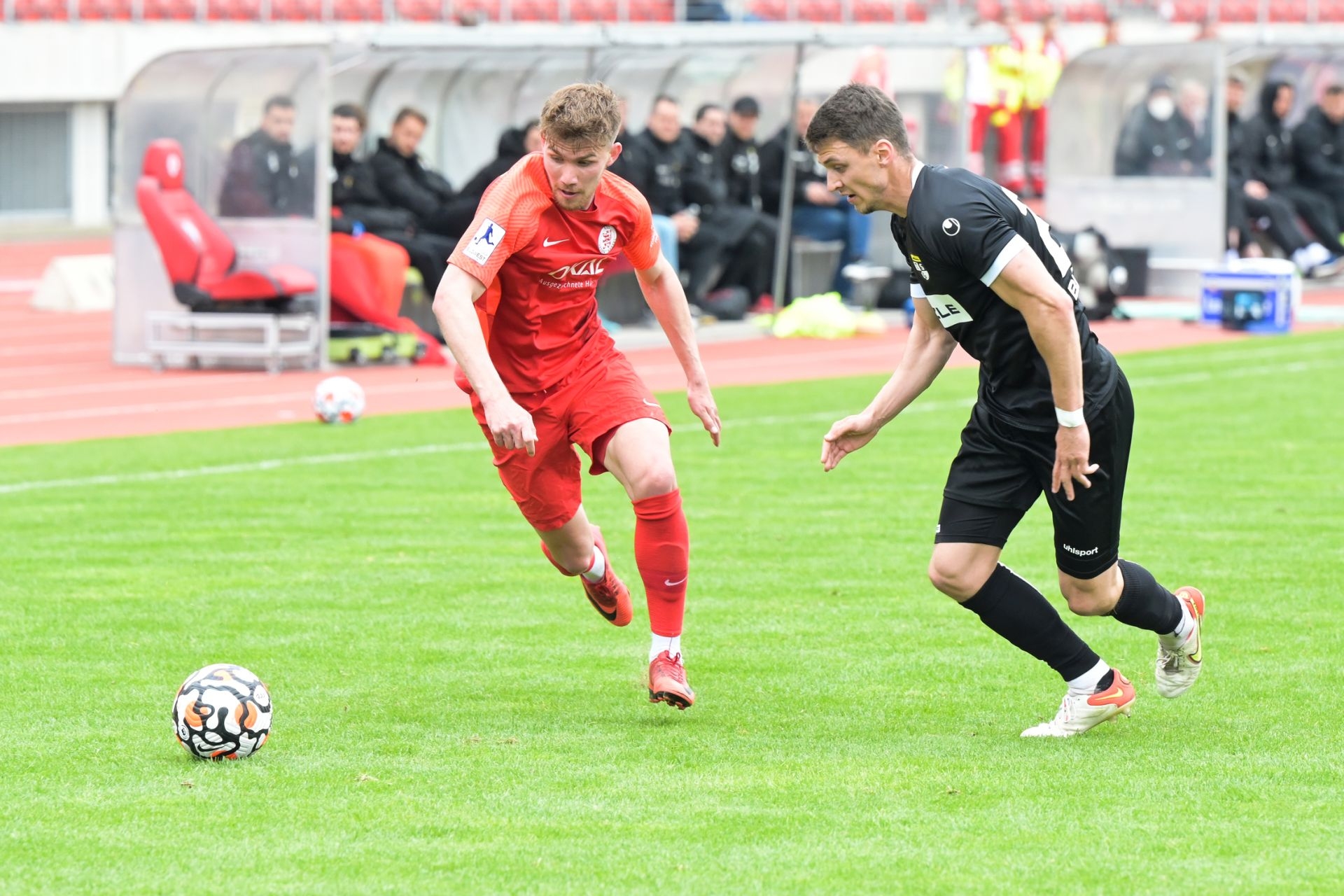 Regionalliga Südwest, Saison 2021/22, KSV Hessen Kassel, TSG Balingen, Endstand 4:0