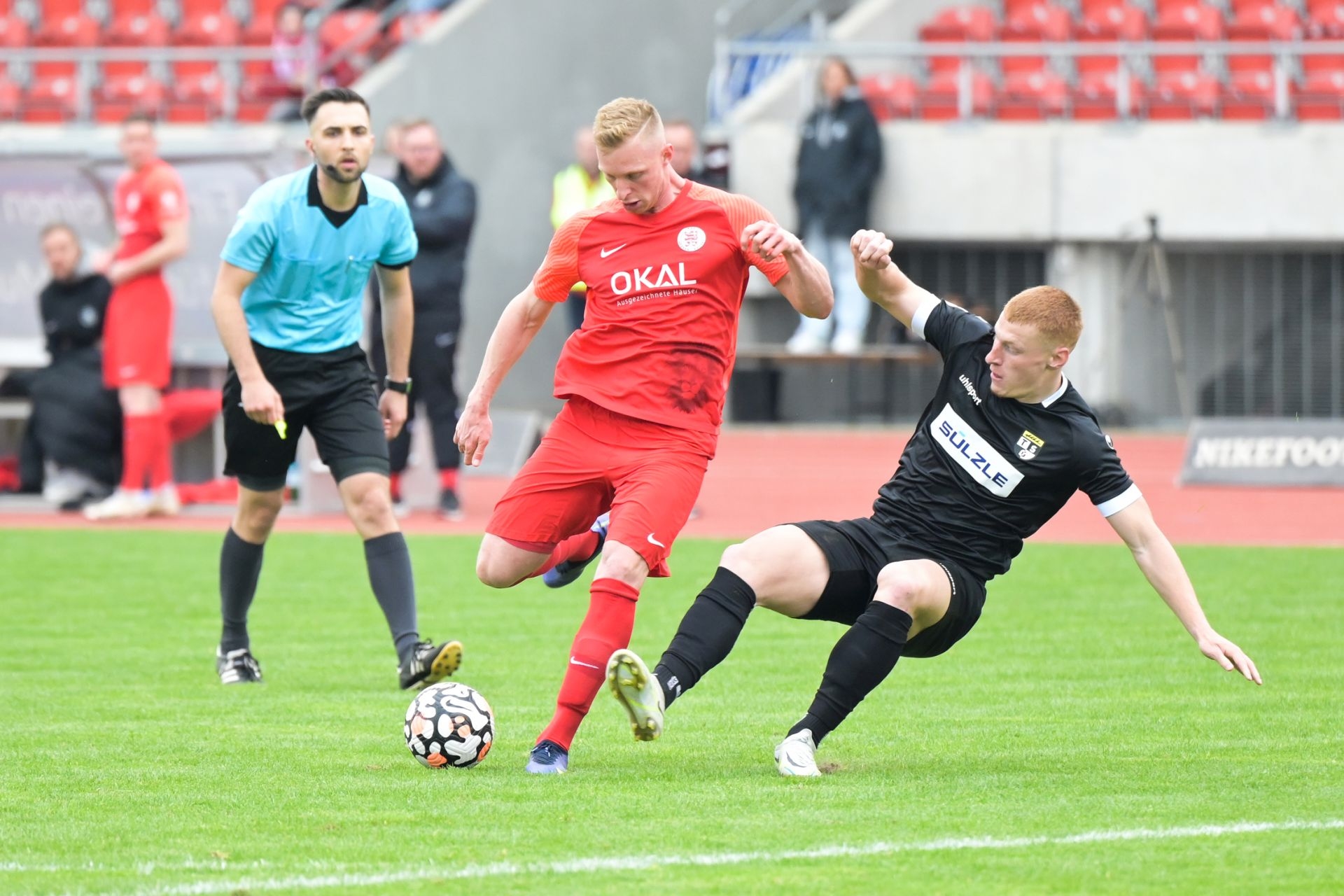 Regionalliga Südwest, Saison 2021/22, KSV Hessen Kassel, TSG Balingen, Endstand 4:0