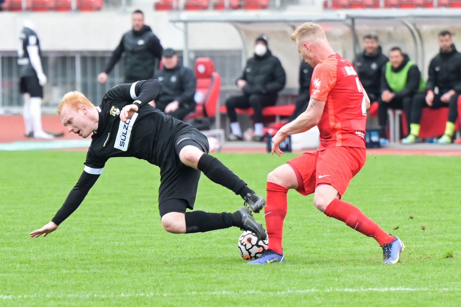 Regionalliga Südwest, Saison 2021/22, KSV Hessen Kassel, TSG Balingen, Endstand 4:0