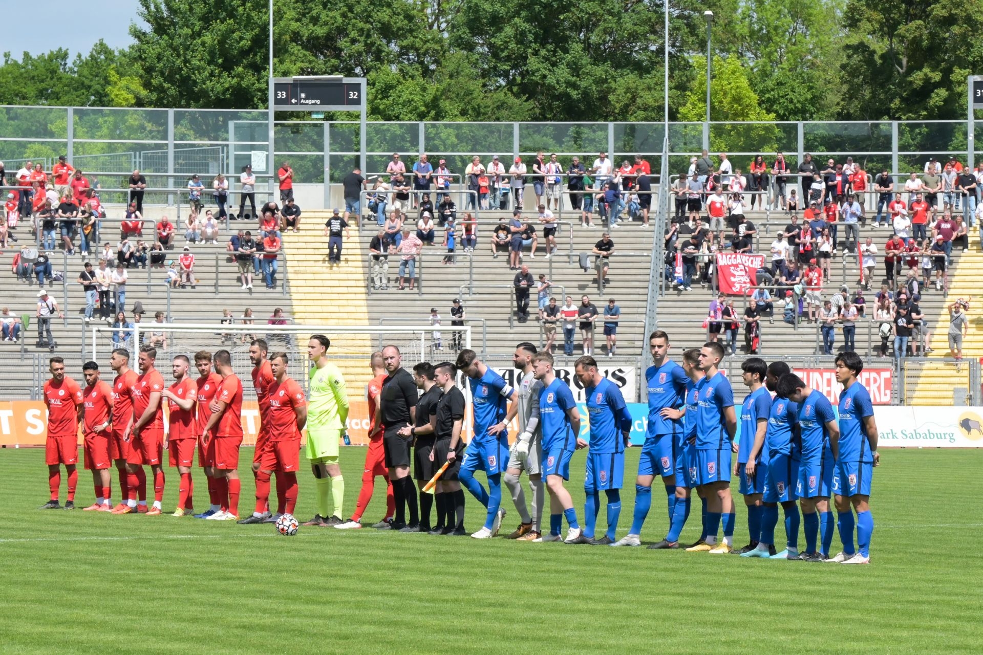 Regionalliga Südwest, Saison 2021/22, KSV Hessen Kassel, FC Giessen, Endstand 3:0