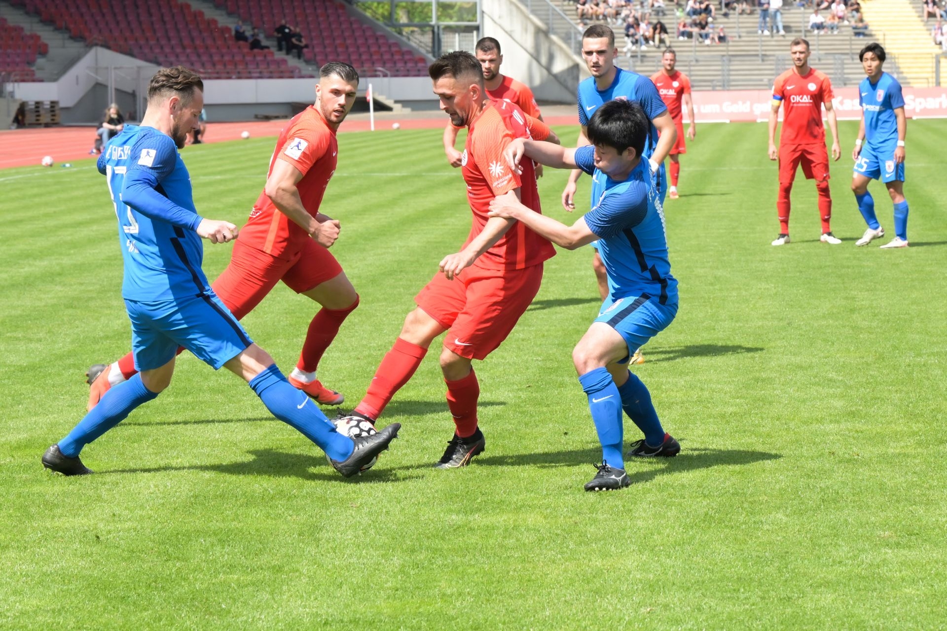 Regionalliga Südwest, Saison 2021/22, KSV Hessen Kassel, FC Giessen, Endstand 3:0